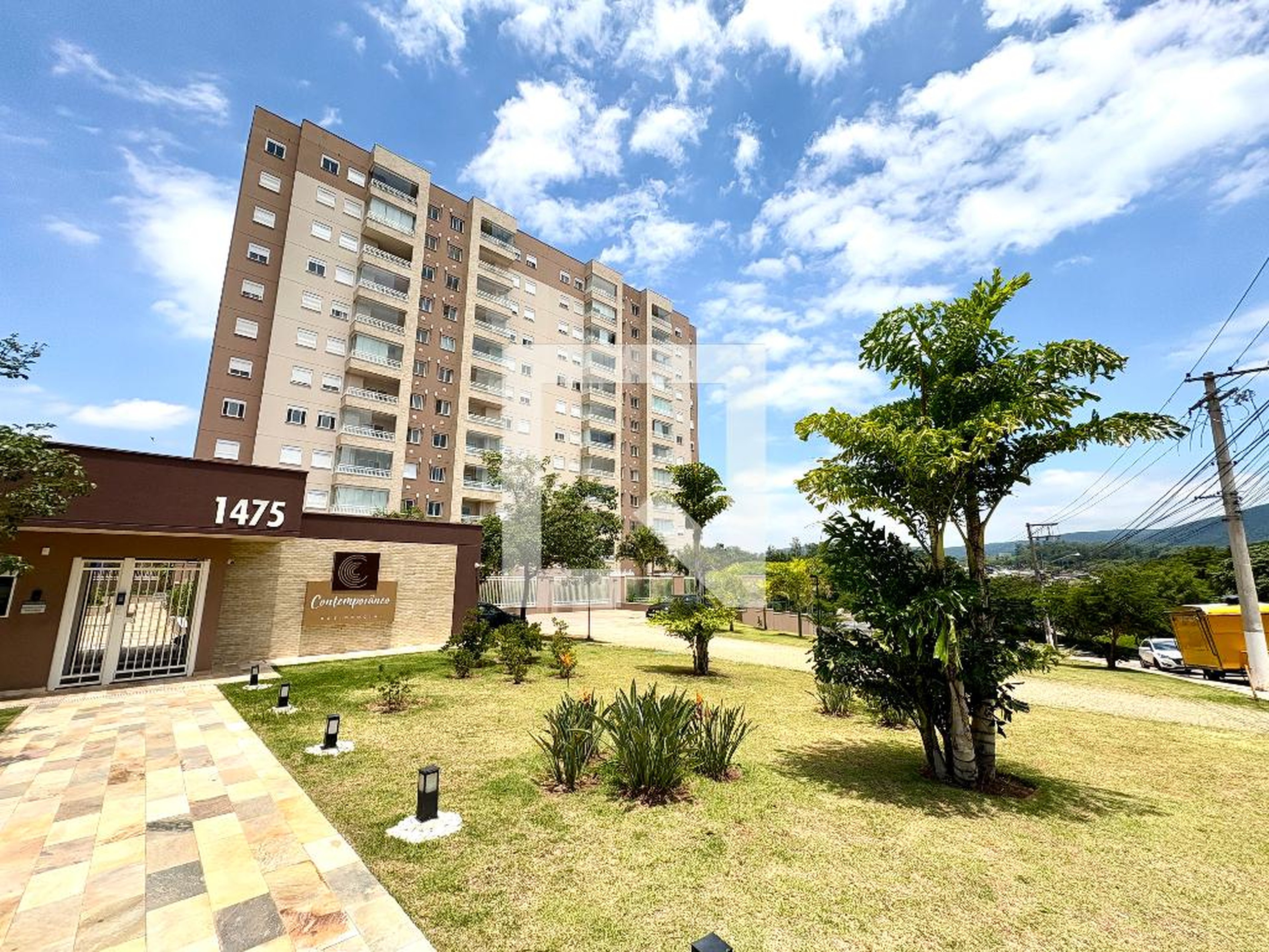 Fachada do Condomínio Condomínio Contemporâneo