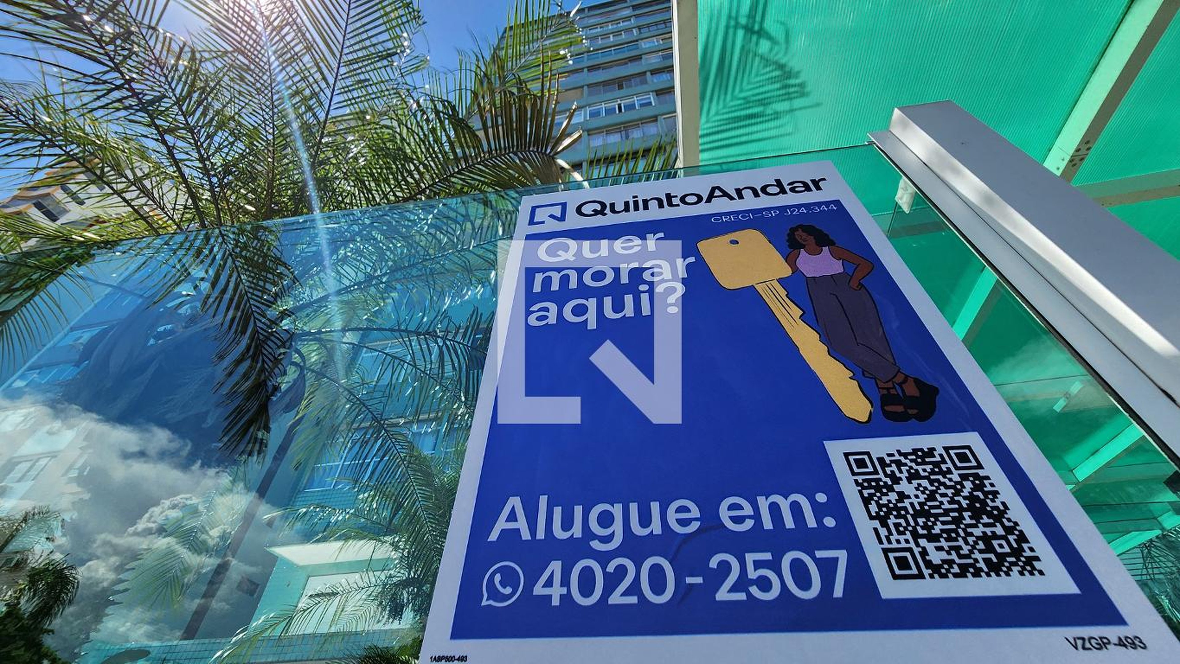 Fachada Edifício Santa Mônica