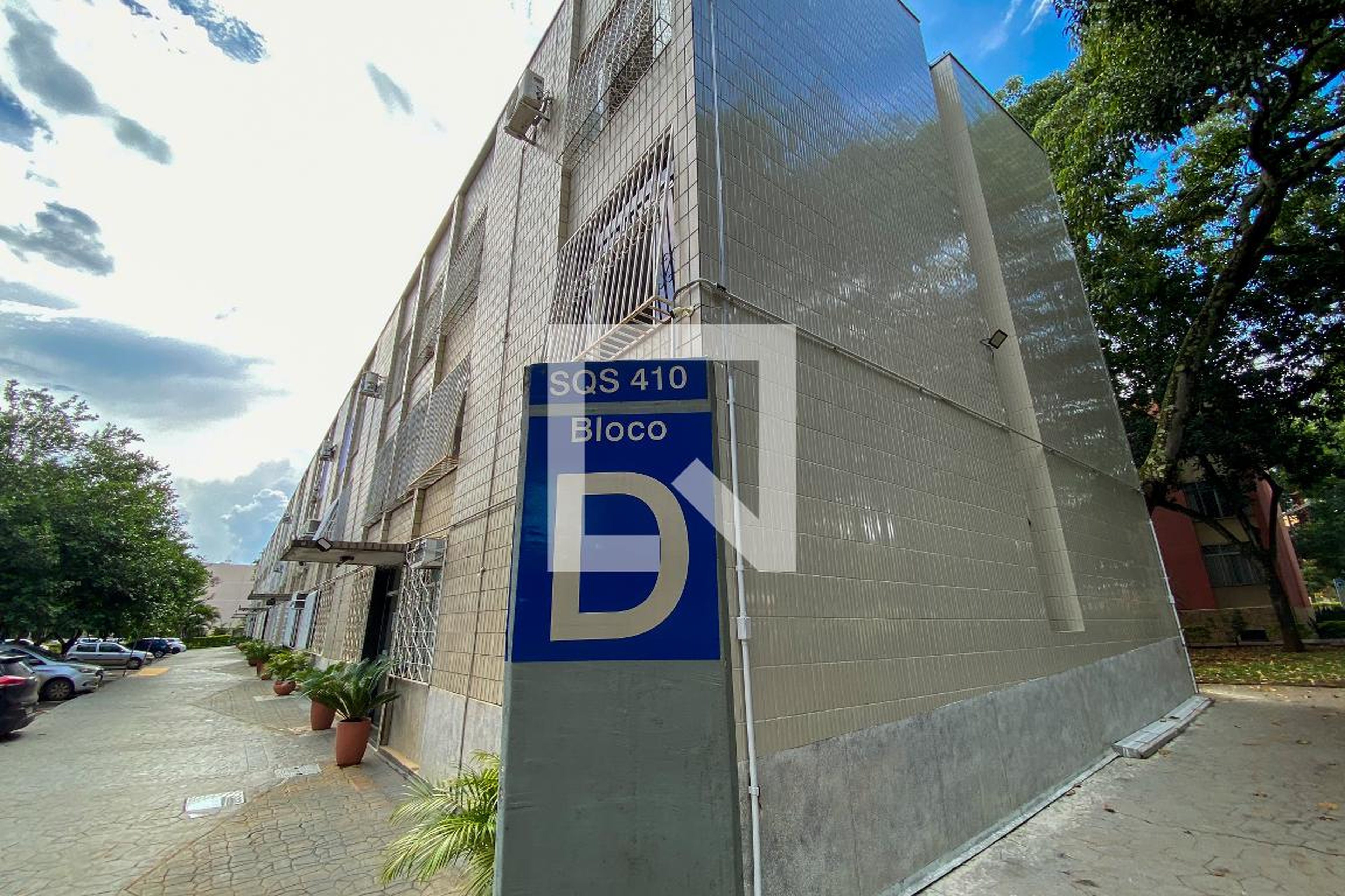 Fachada Condomínio em SHCS SQS, 406