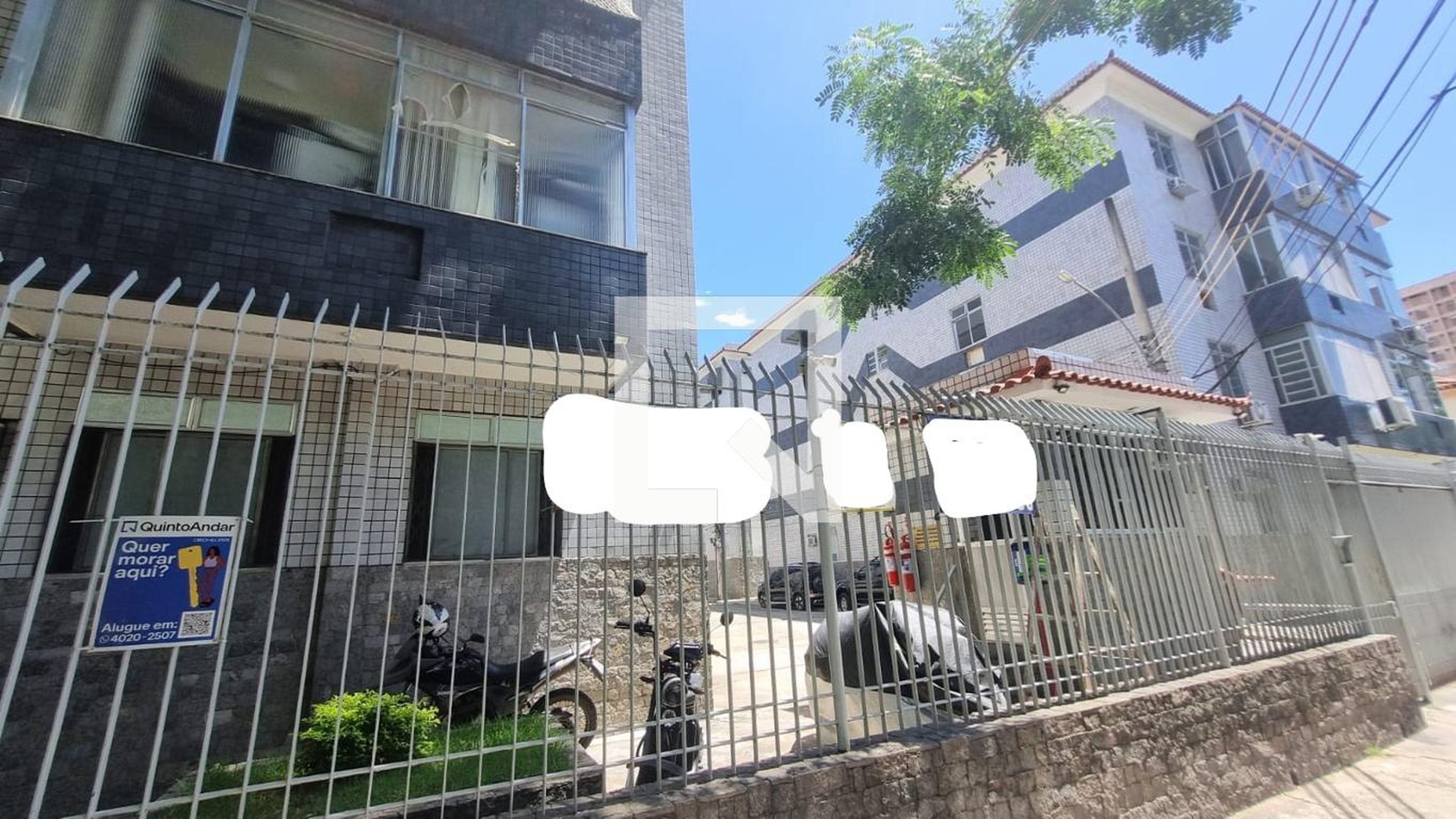 Fachada do Condomínio Edifício N S de