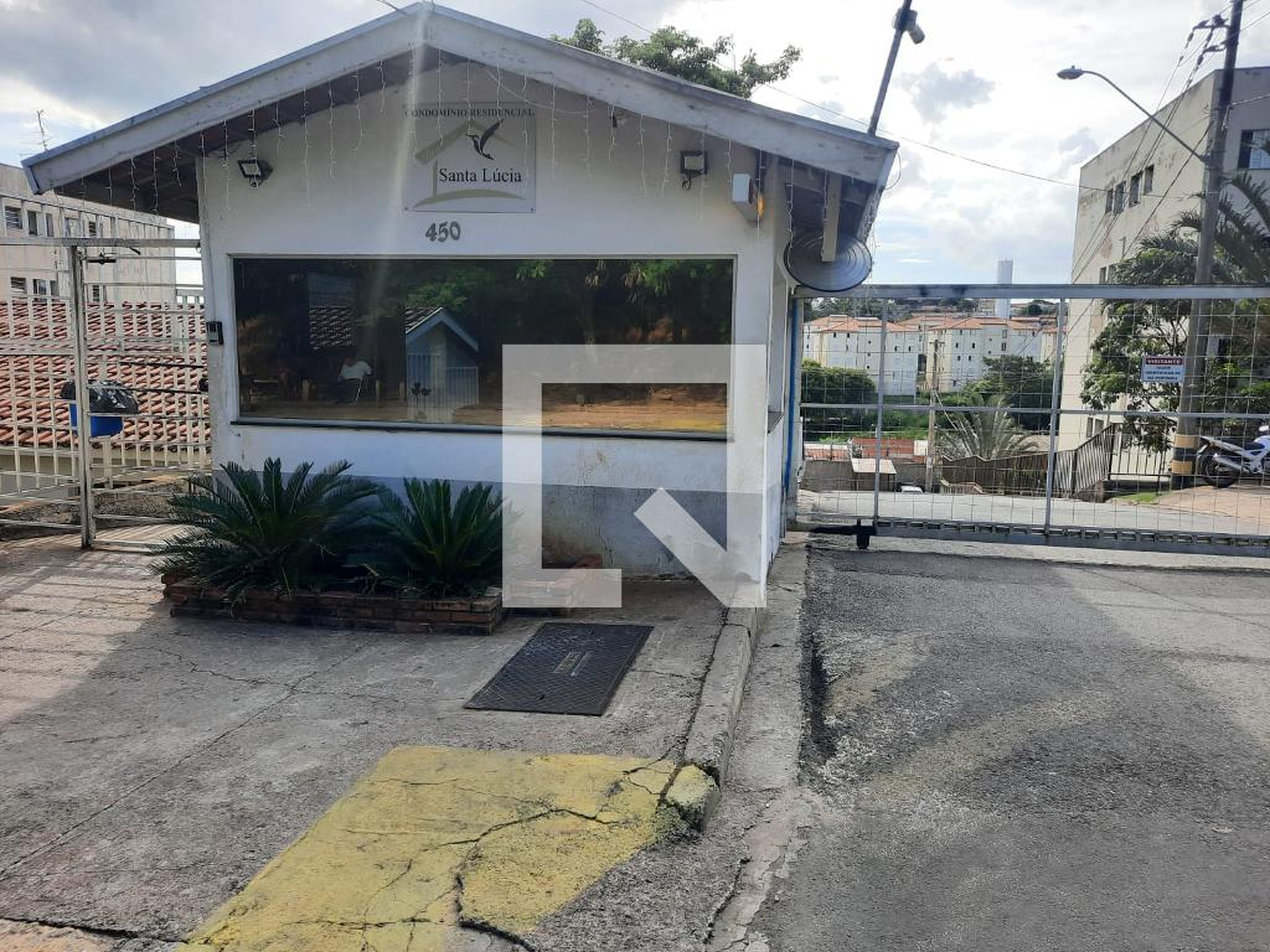 Fachada do Prédio Residencial Santa Lúcia