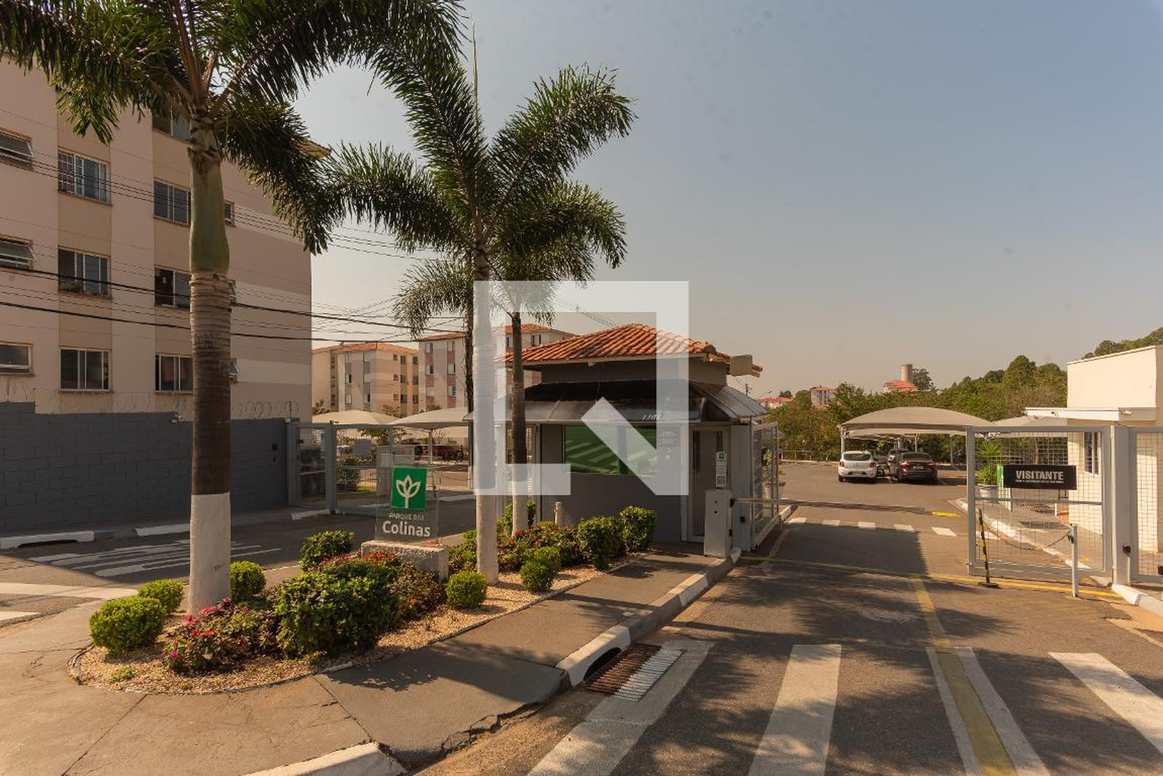 Fachada do Condomínio Condomínio Parque das Colinas - Campinas