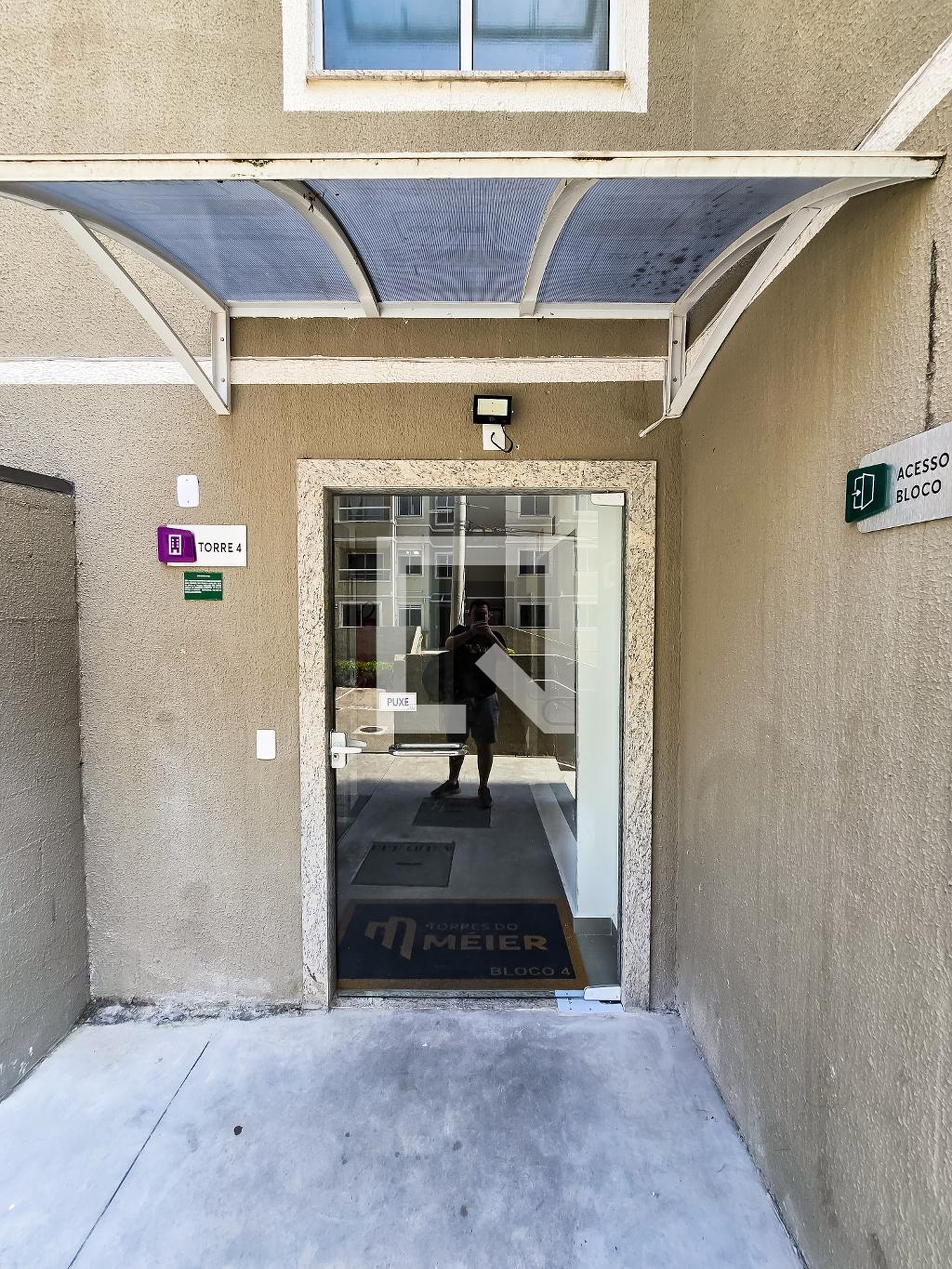 Hall de entrada - Residencial Torres do Méier