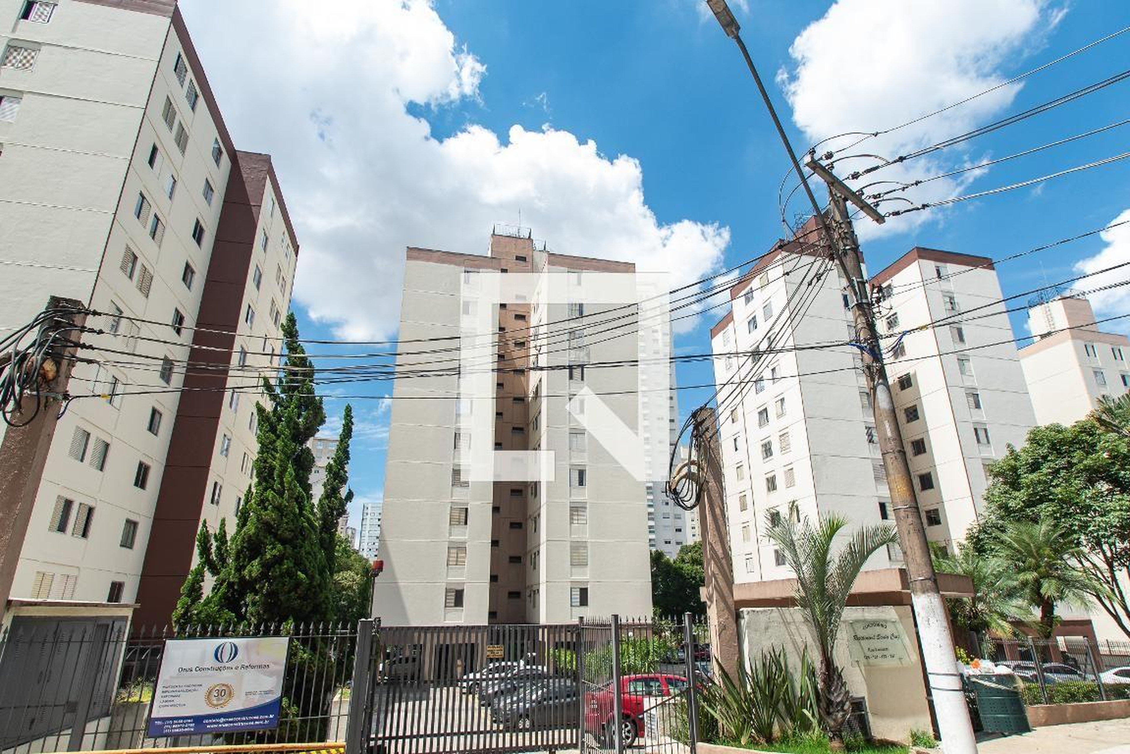 Fachada Condomínio Santa Cruz bloco 3 ao 6