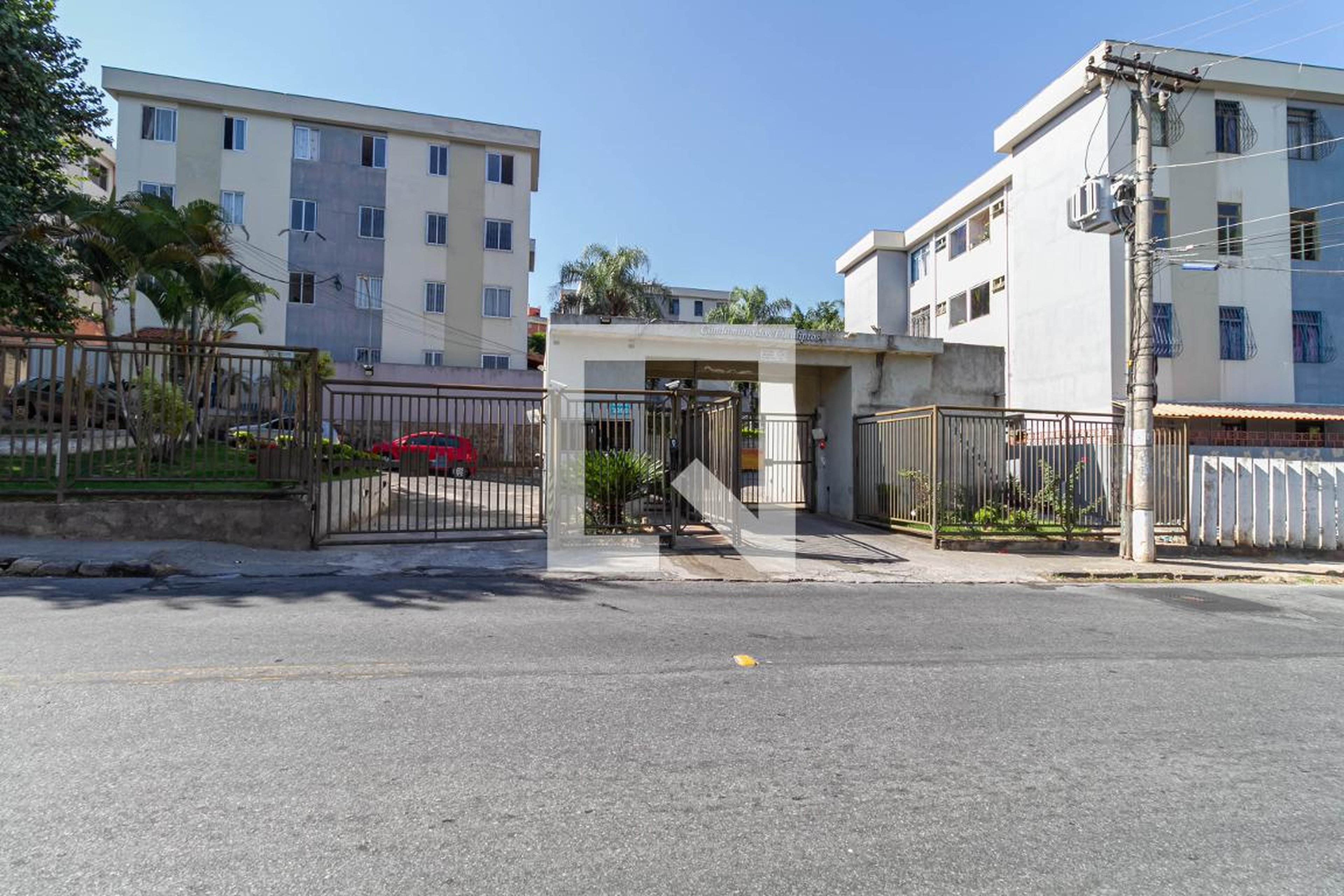 Fachada do condomínio Condomínio Eucaliptos