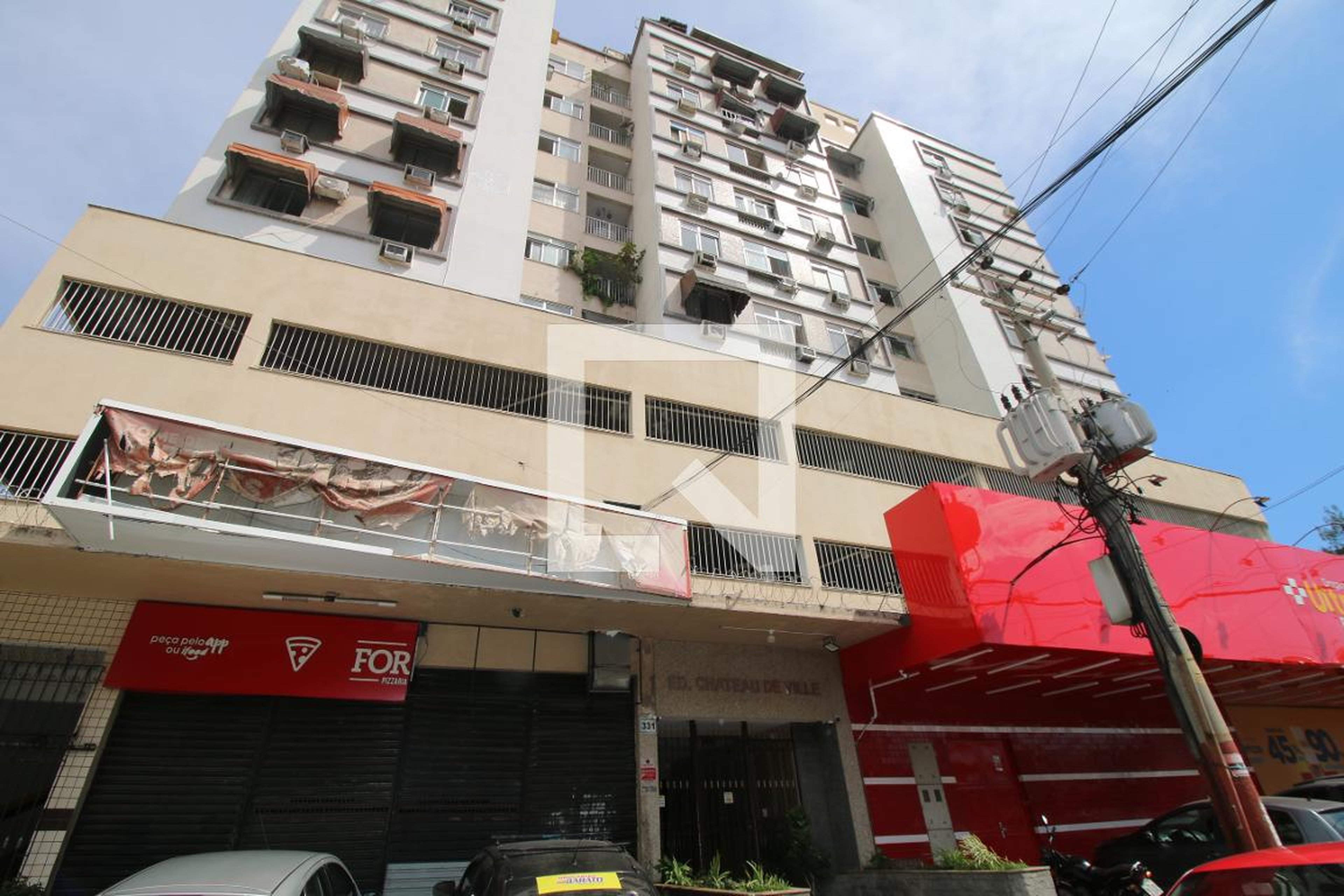 Fachada do Prédio Edifício Chateau de Ville