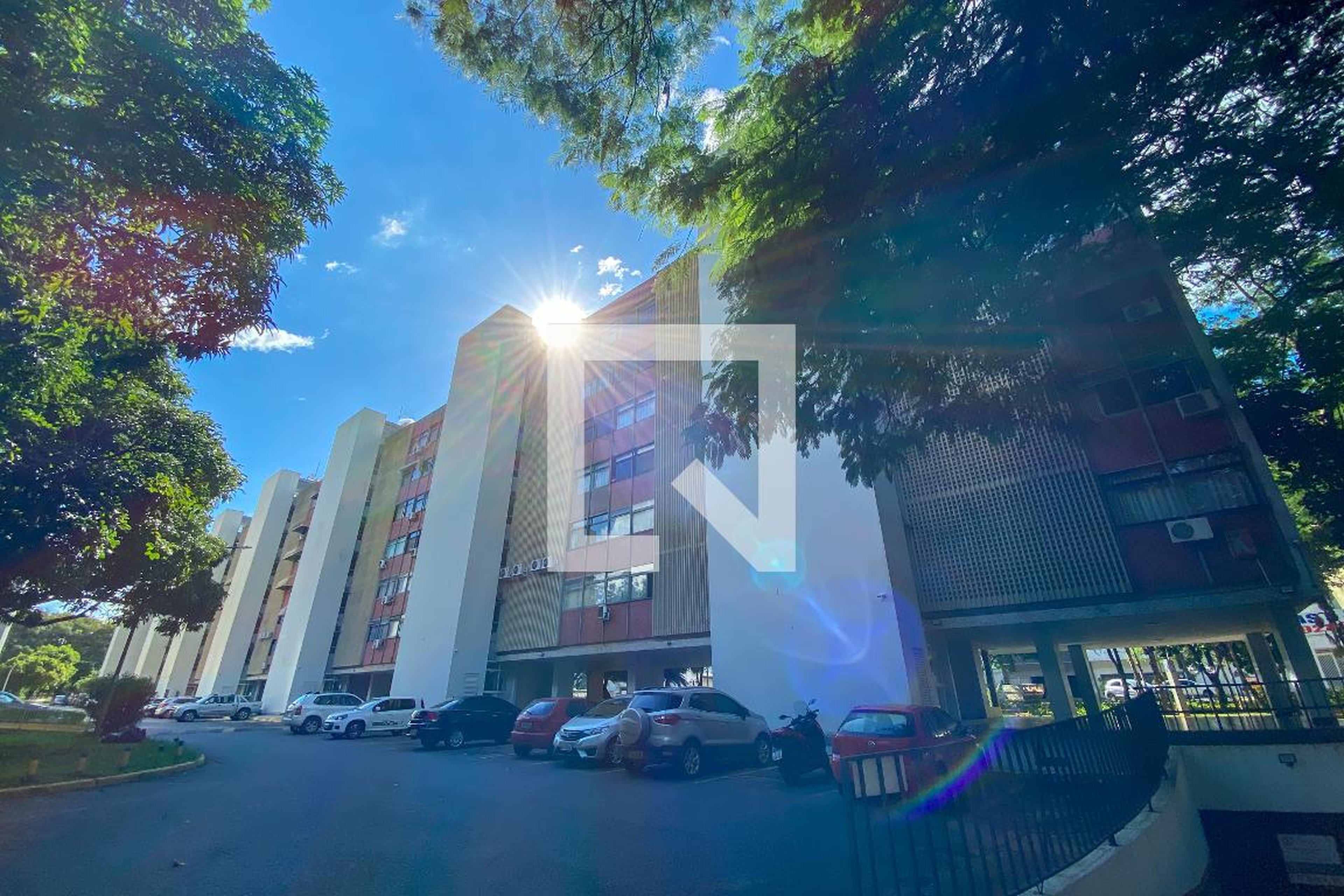 Fachada Condomínio em SHCS SQS 303 BL K, s/n