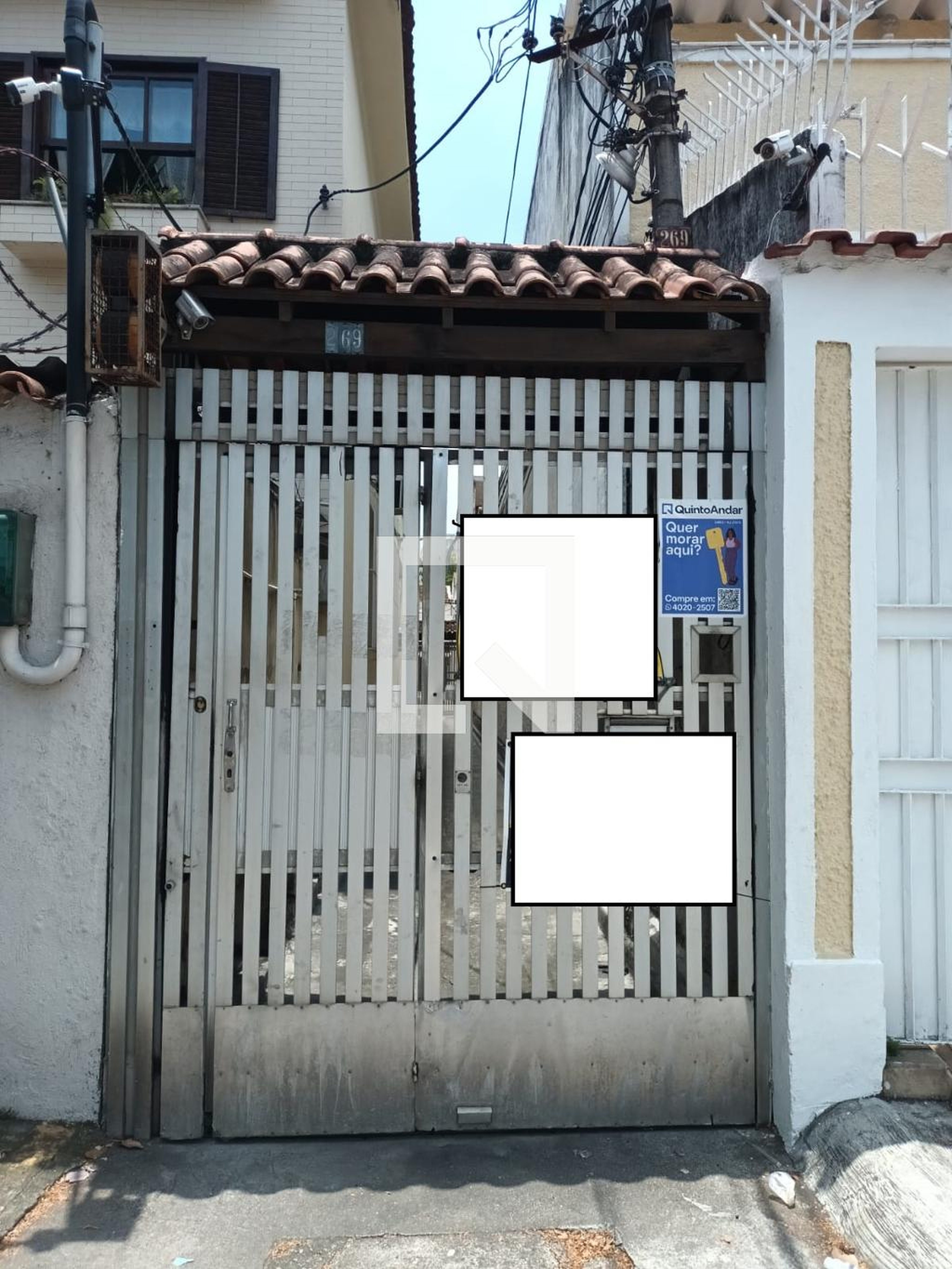 Fachada Condomínio em Rua Vilela Tavares, 269