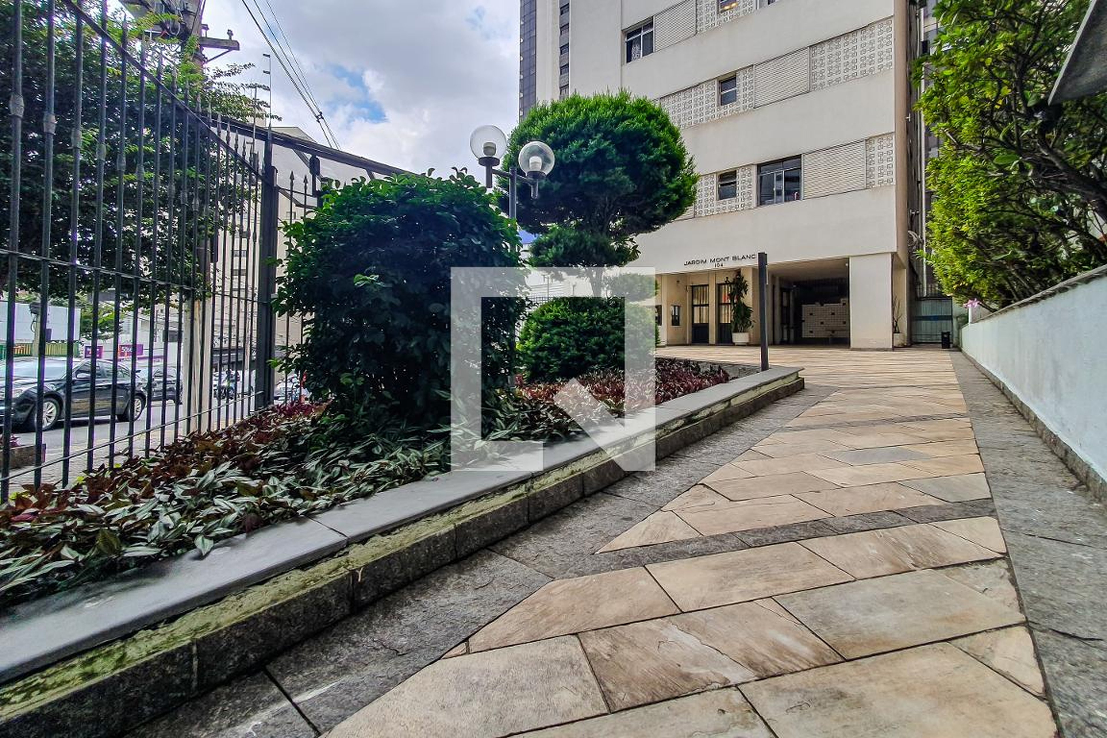 Área externa - Edificio jardim  mont blanc
