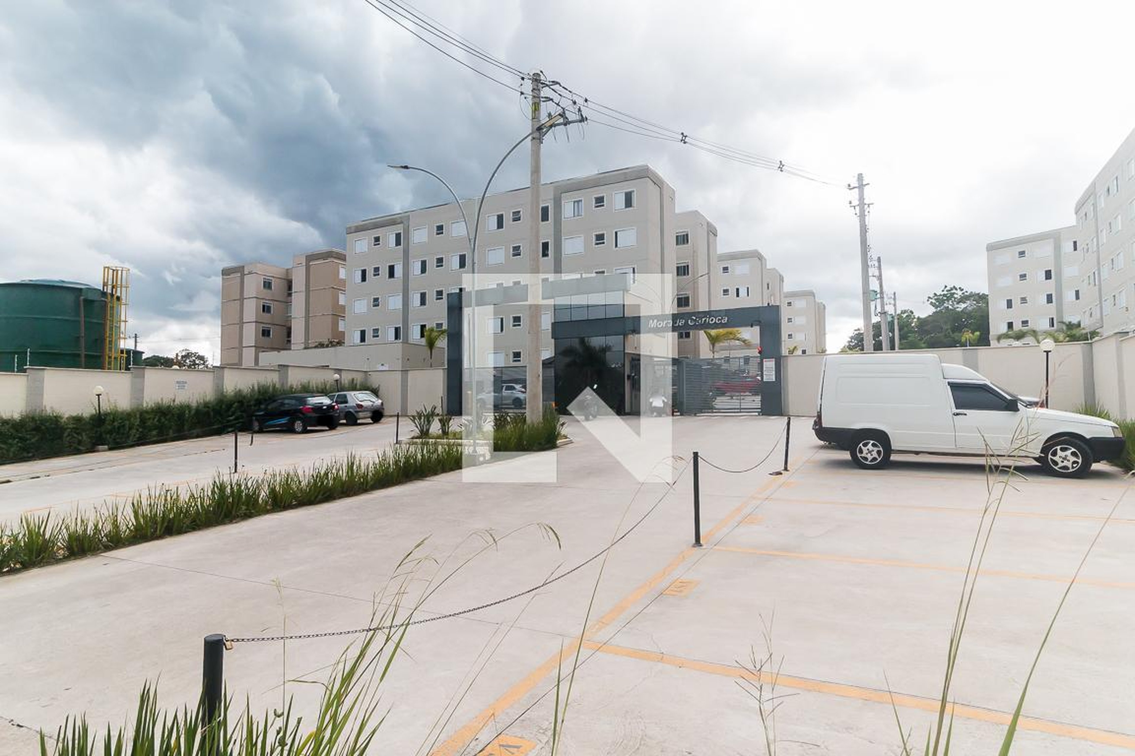 Fachada do Condomínio Condomínio Morada Carioca