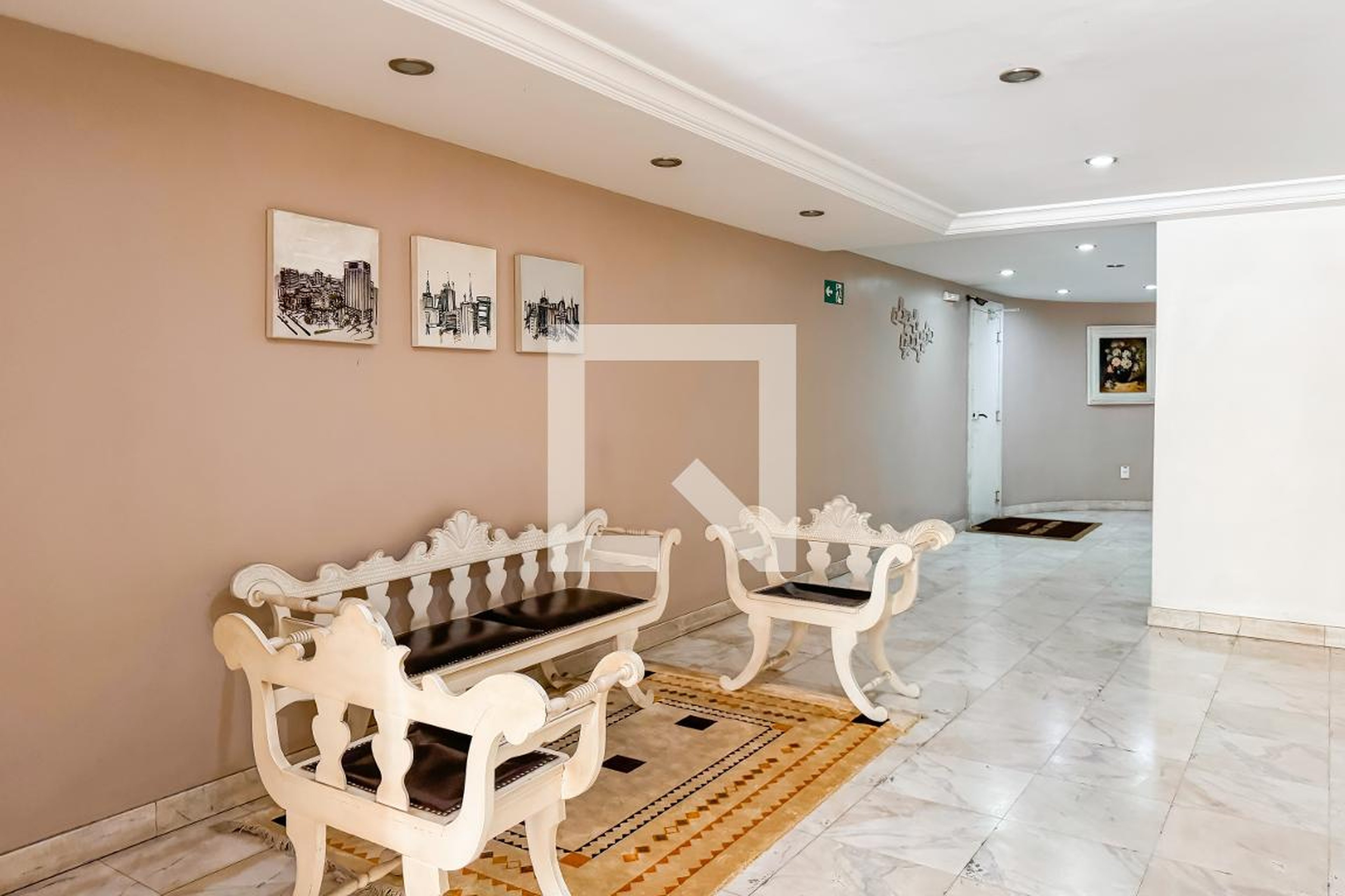 Hall social - Edifício Teresa Cristina