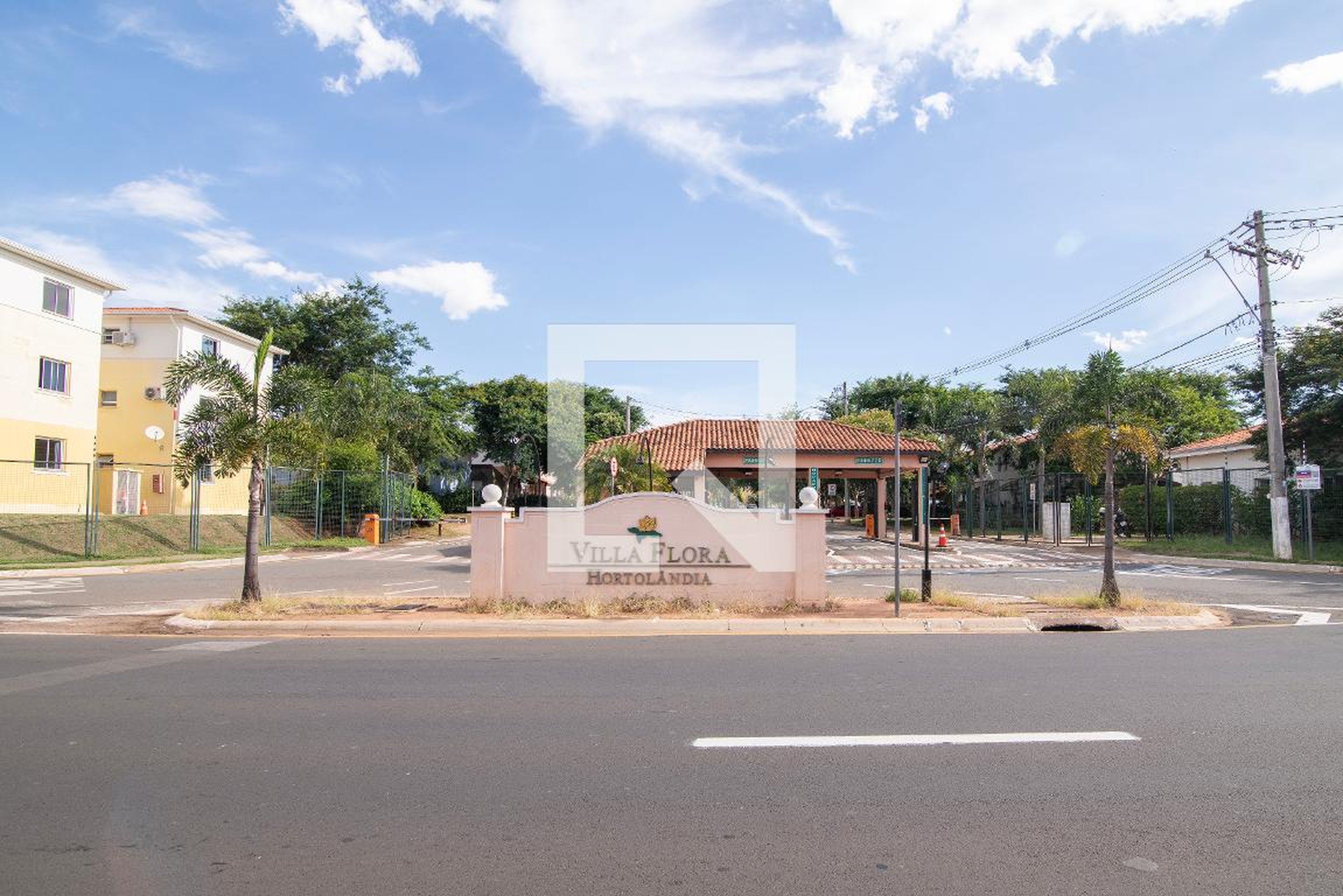 Fachada Condomínio Villa Flora Hortolândia