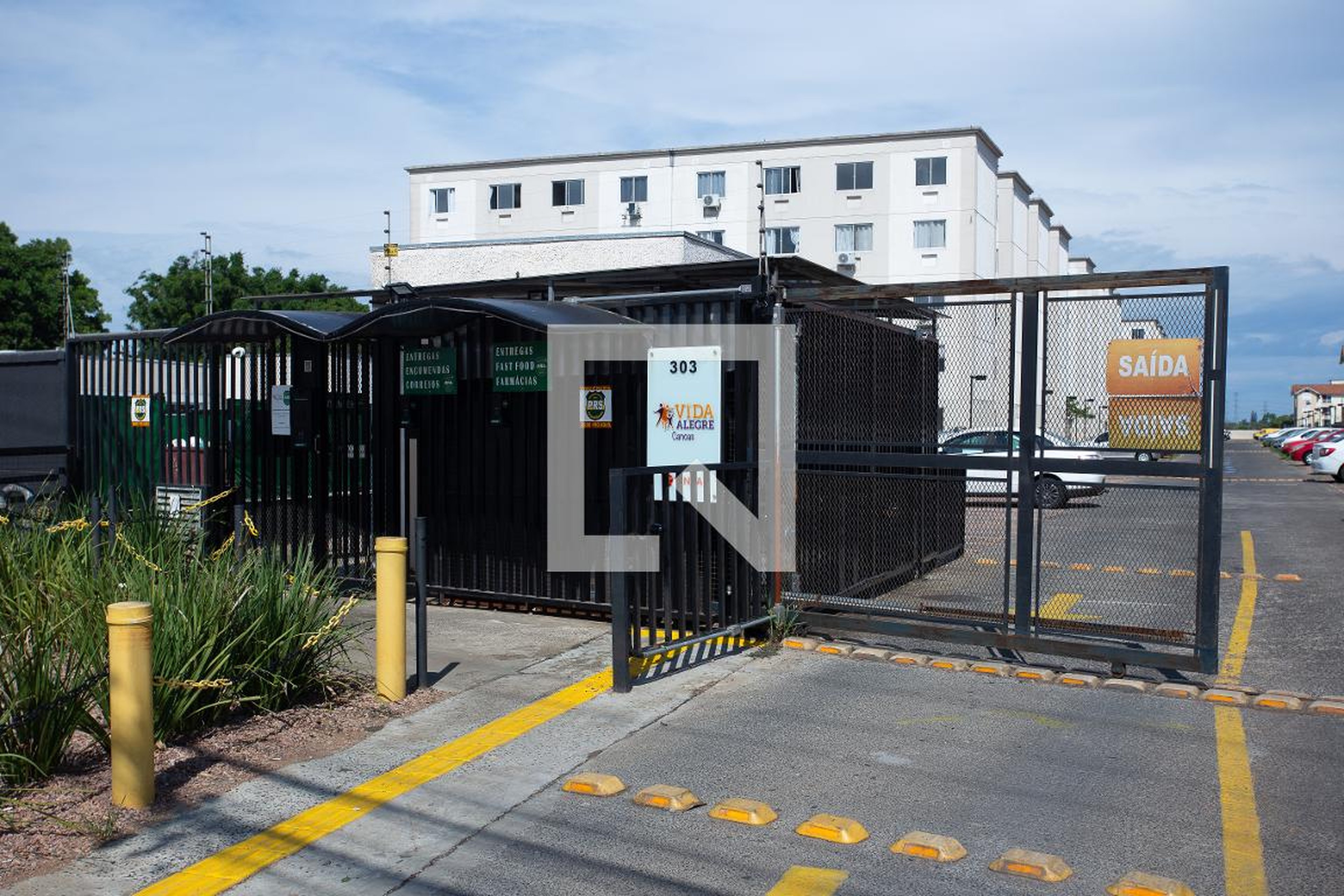 Fachada do condomínio Condomínio Vida Alegre Canoas