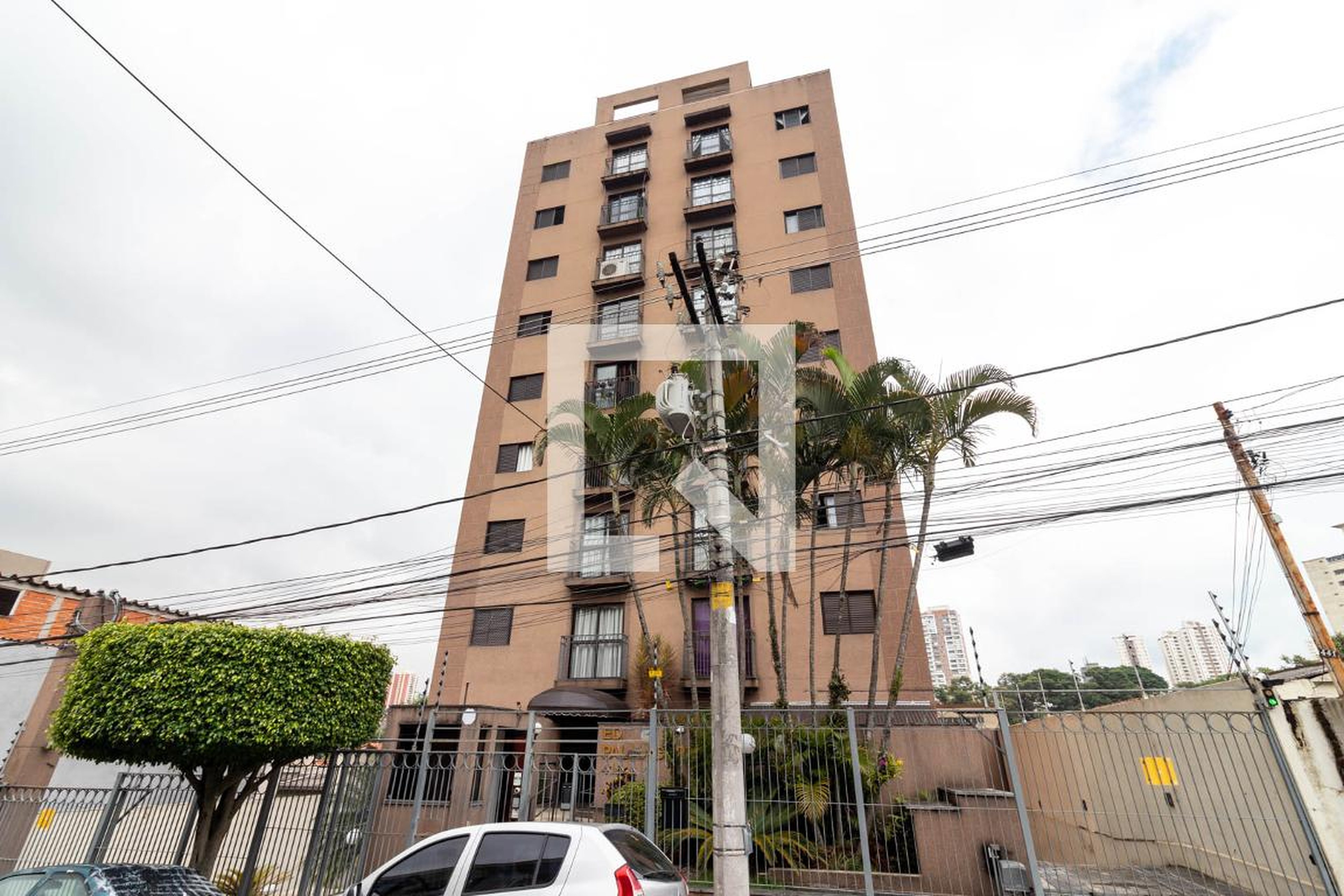 Fachada do Prédio Condomínio Con Edif Palma D Art