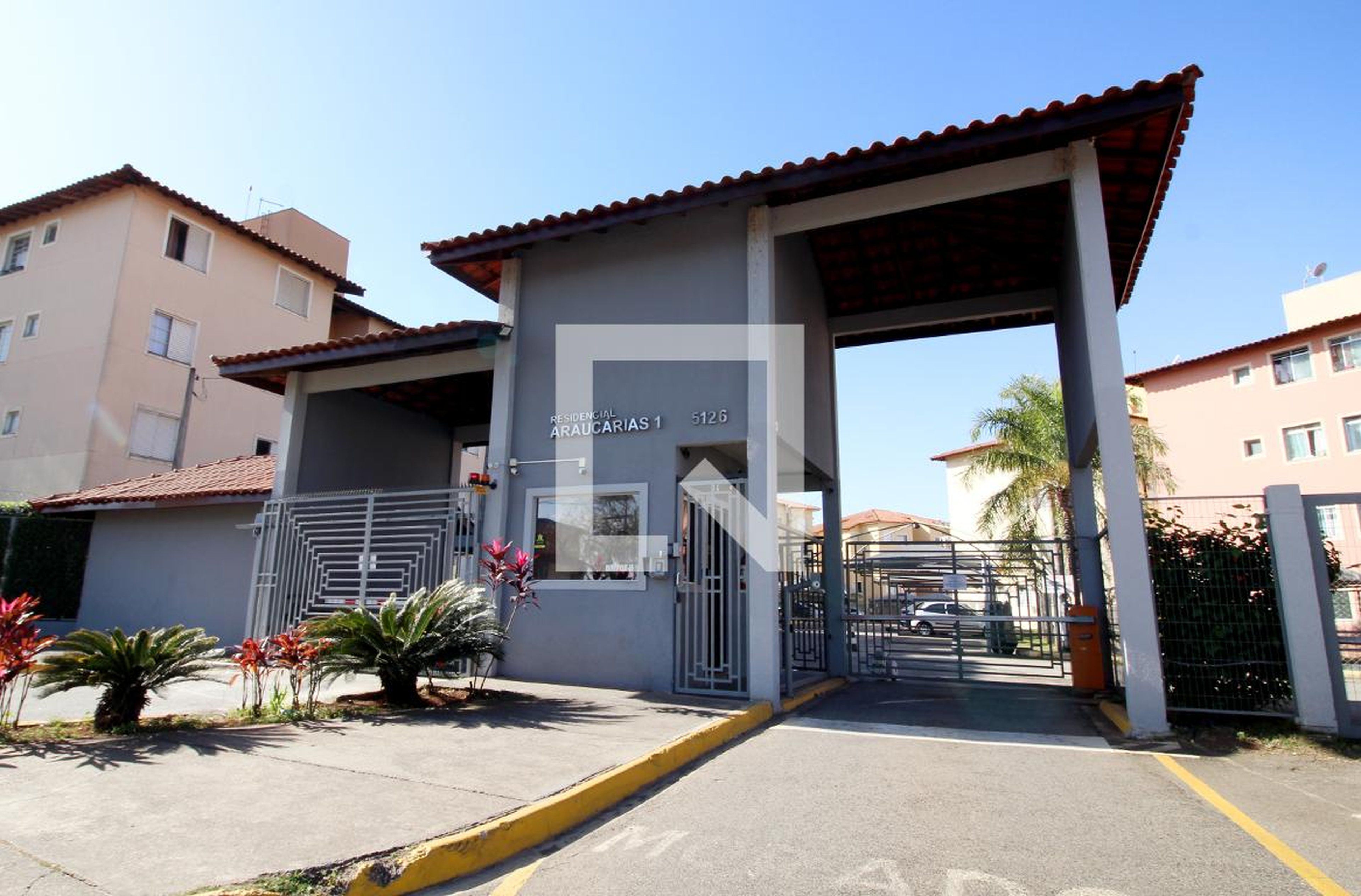 Fachada Condomínio Bosque das Araucárias