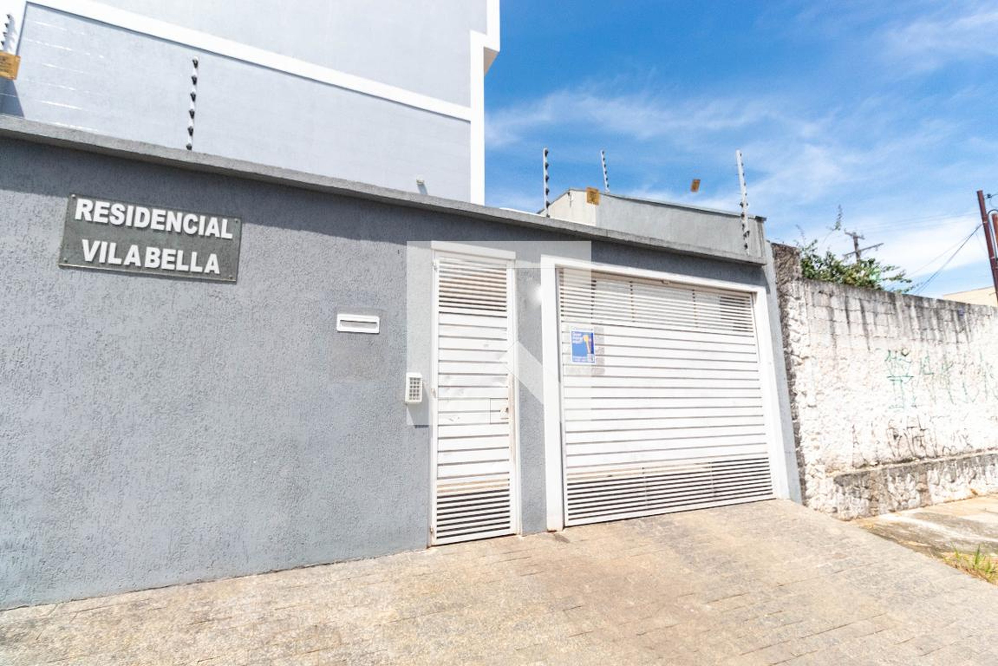 Fachada do condomínio Residencial Vila Bella