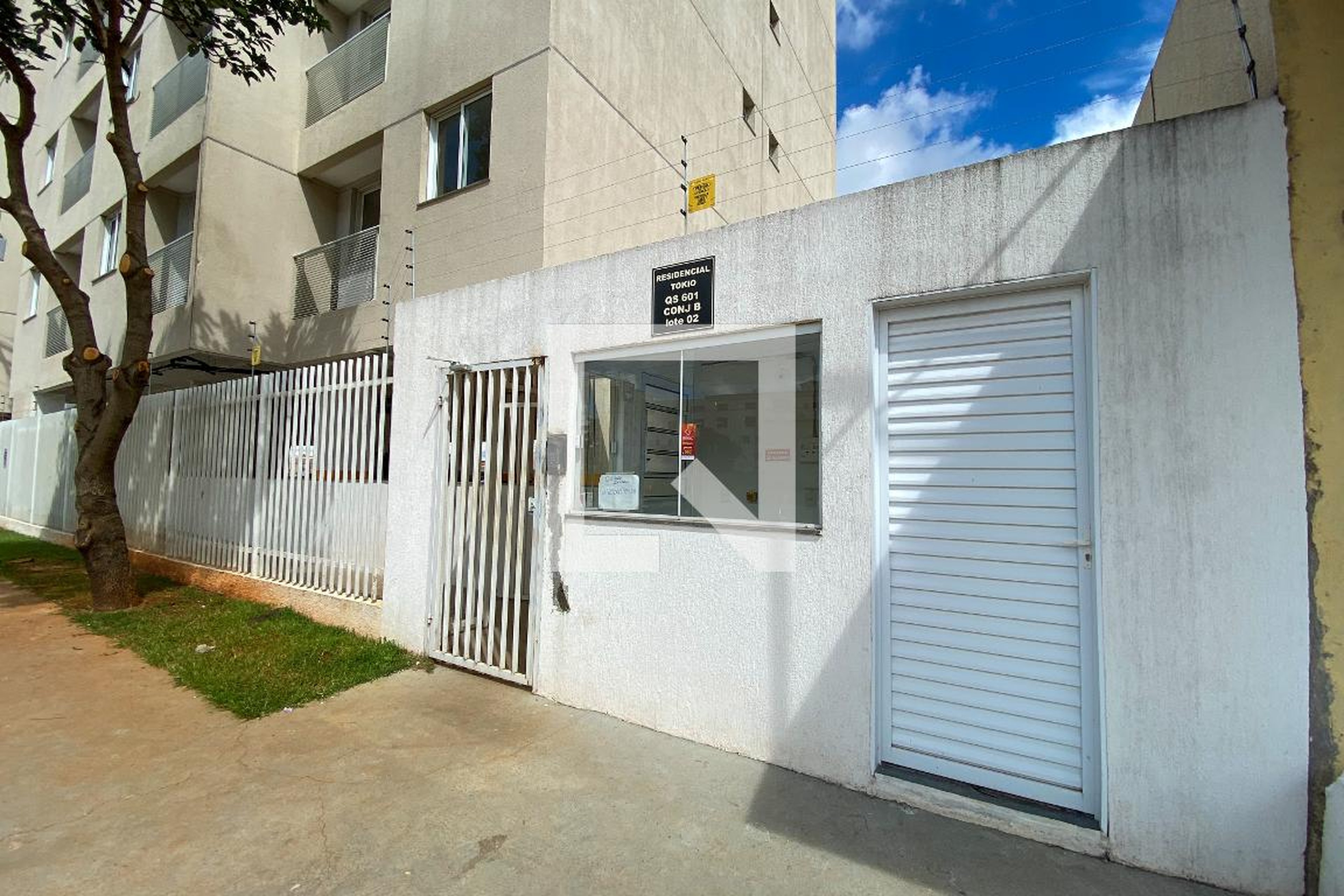 Fachada Condomínio em SAMAMBAIA NORTE QS 601 AE LT 3, s/n