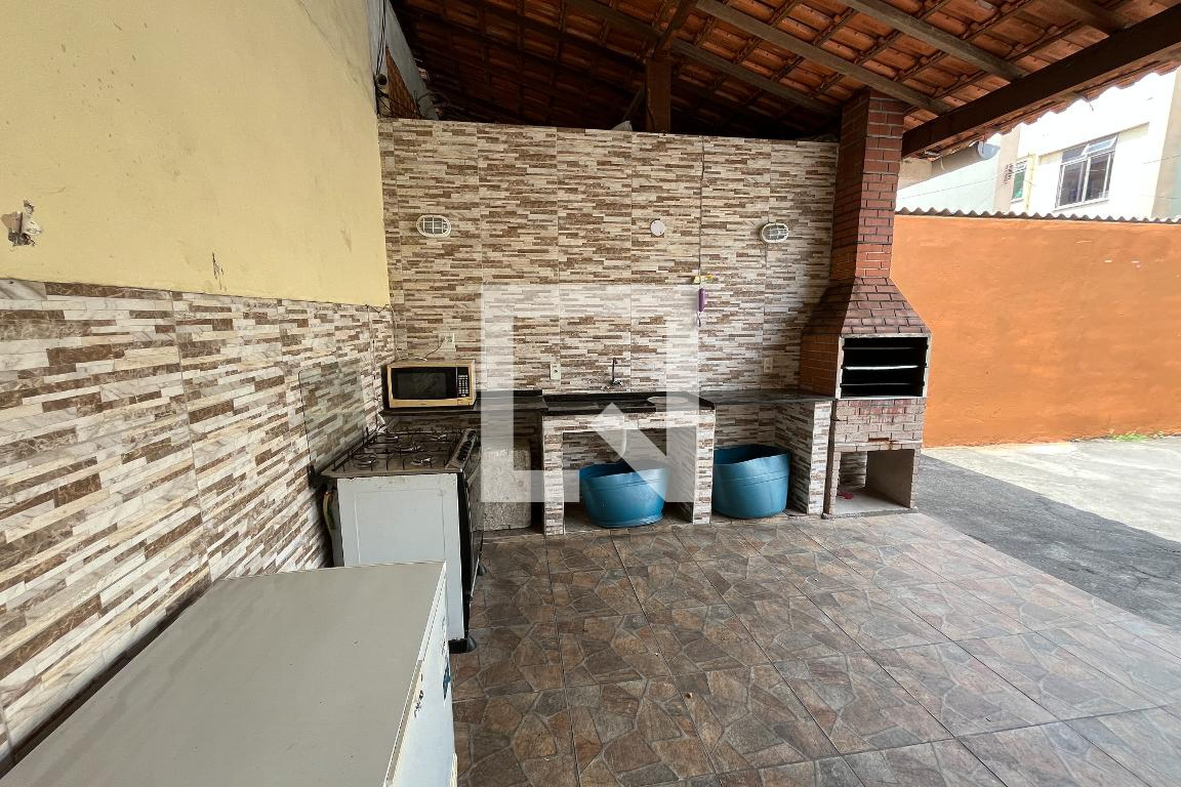 Área comum - Conjunto Residencial Jardim Ipiranga