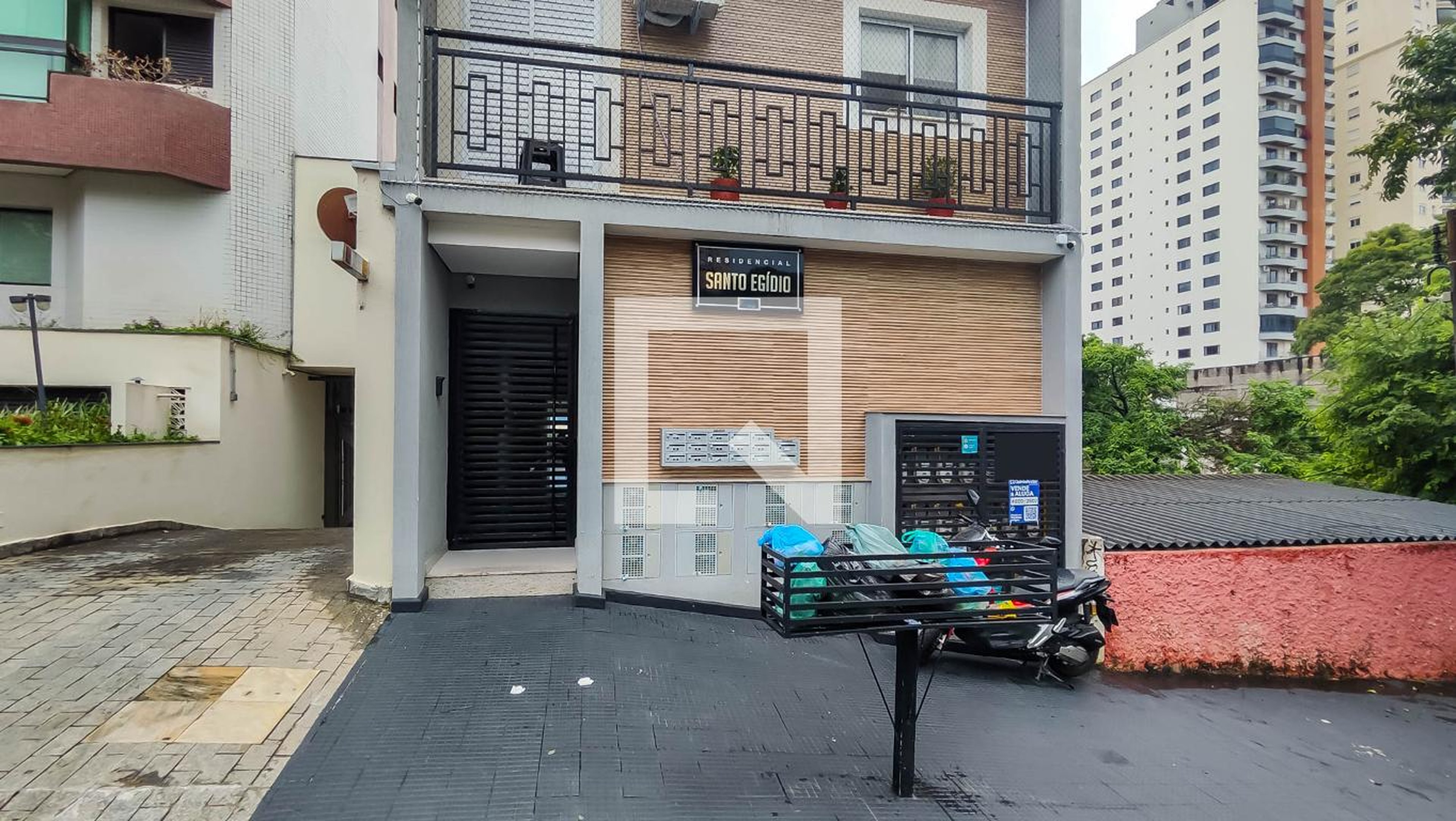 Fachada do Prédio Residencial Santo Egidio