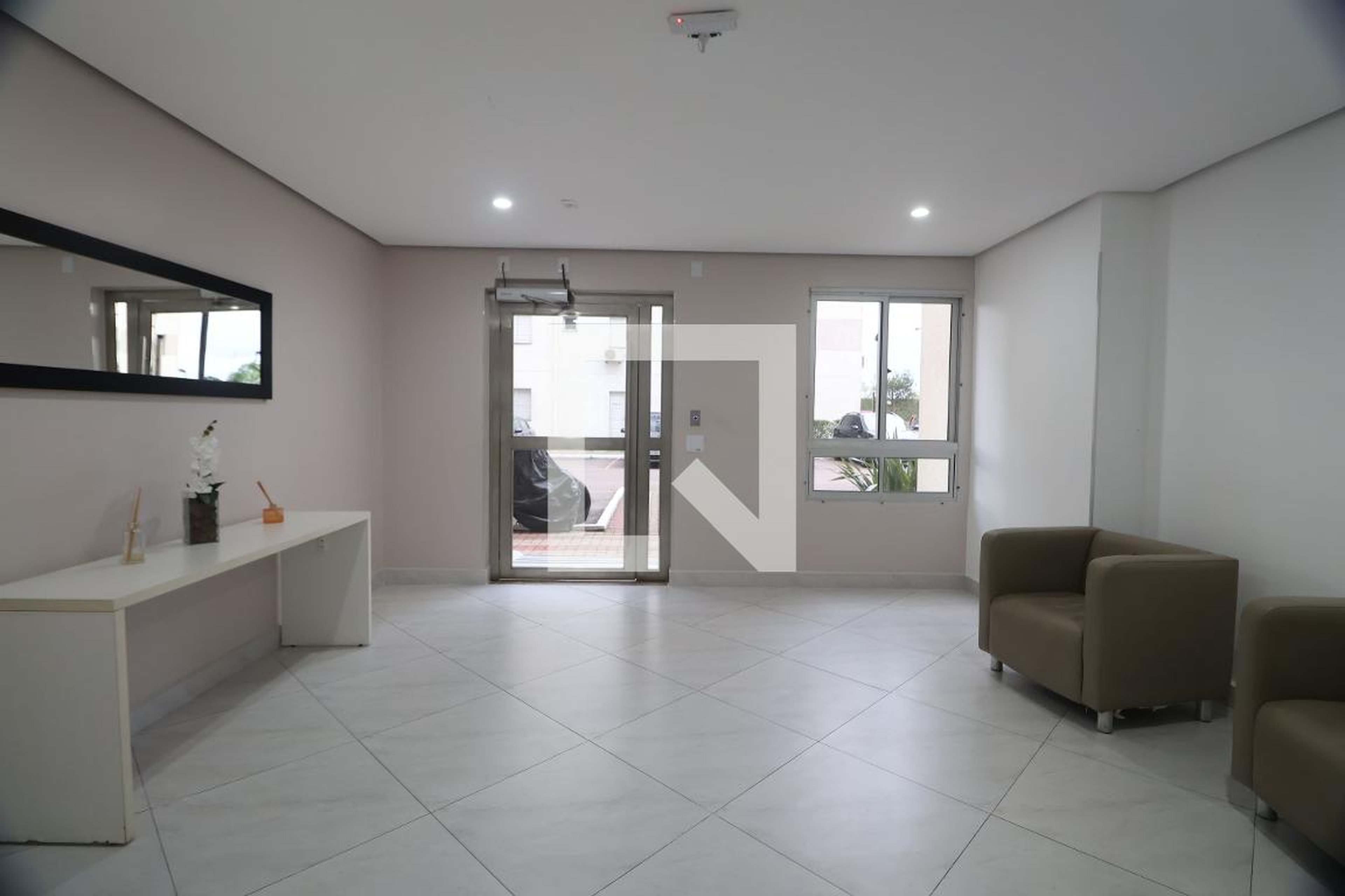 Hall de entrada - Residencial Alameda das Hortências