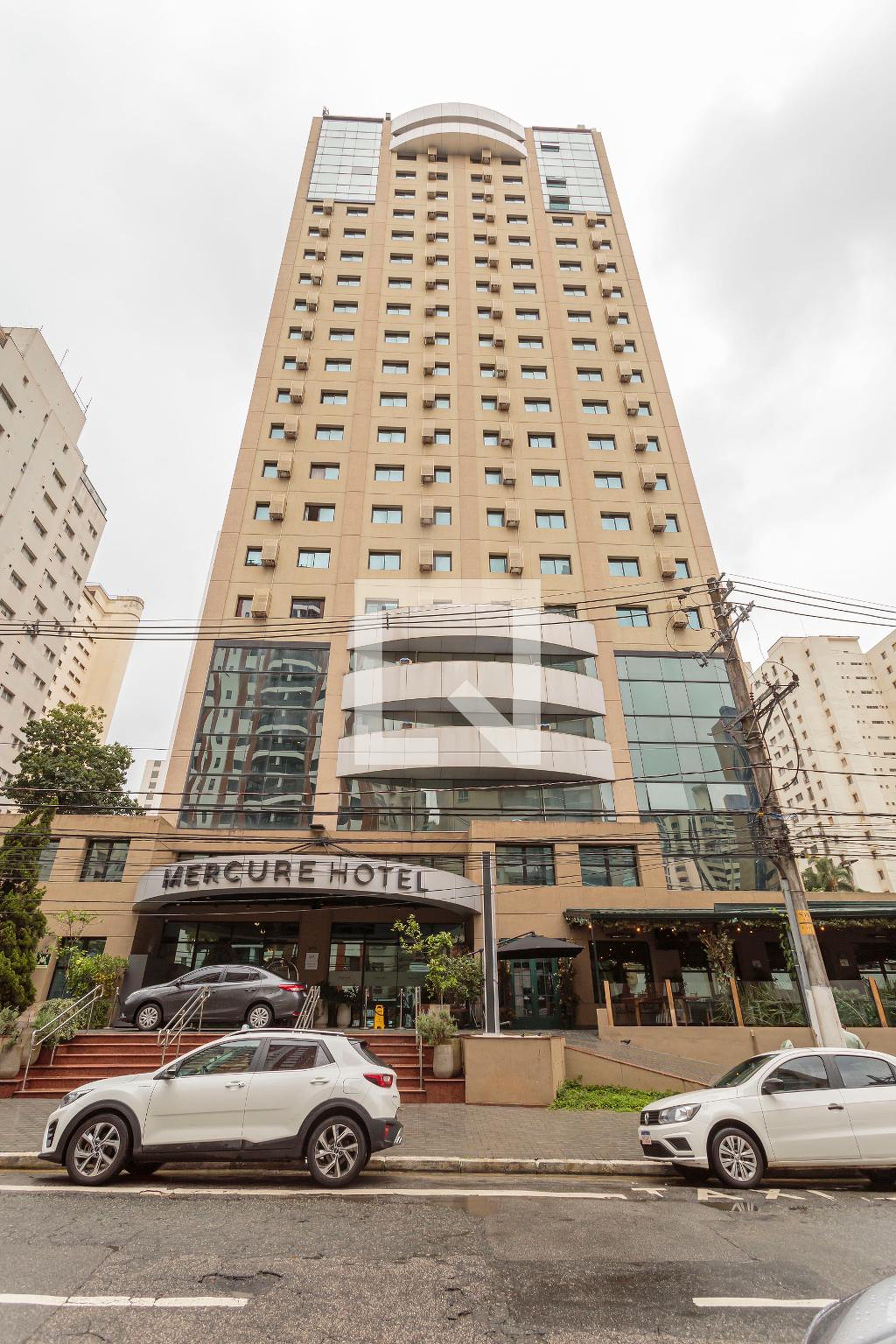 Fachada Condomínio em Avenida Indianópolis, 579