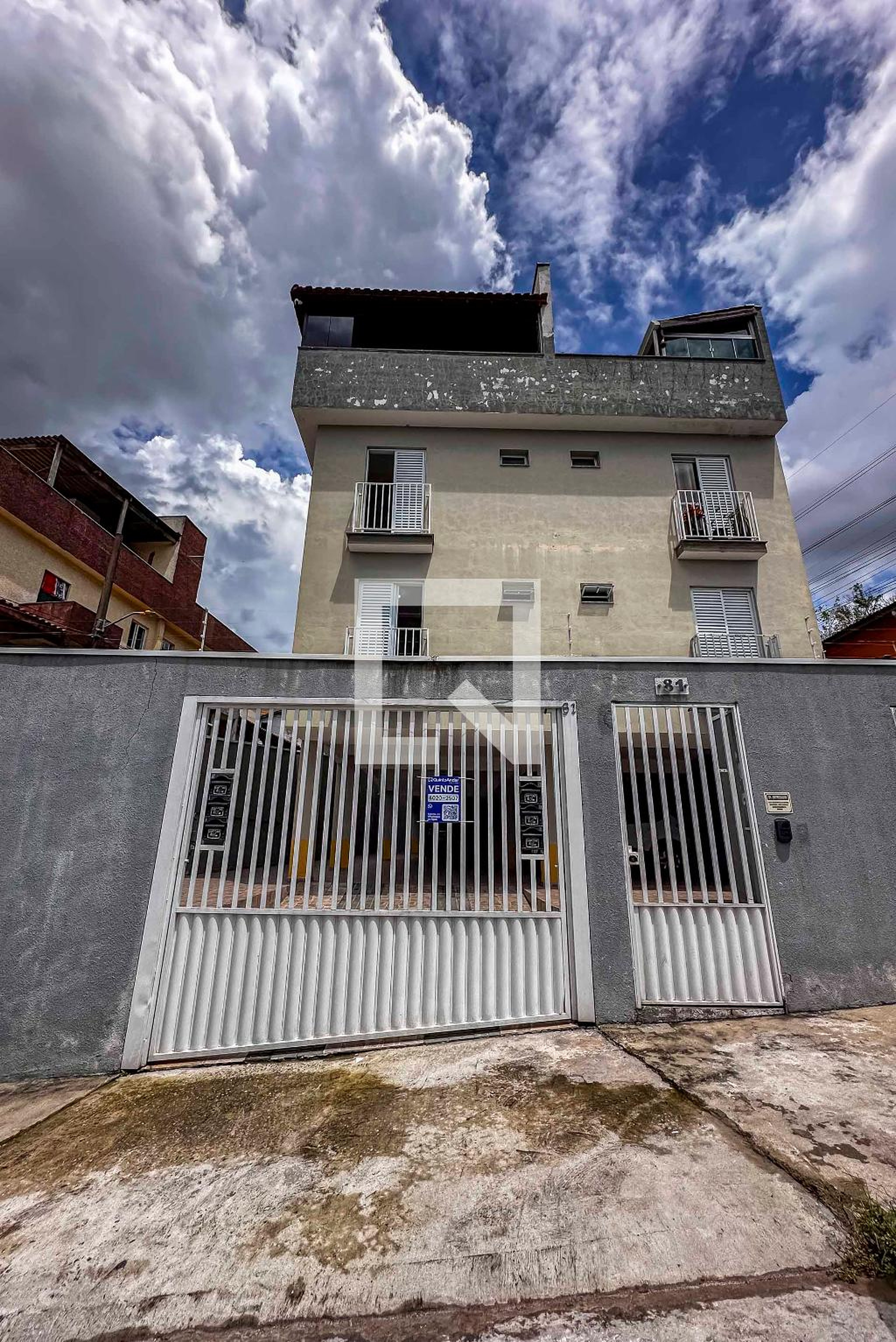 Fachada Condomínio Bloco Gama