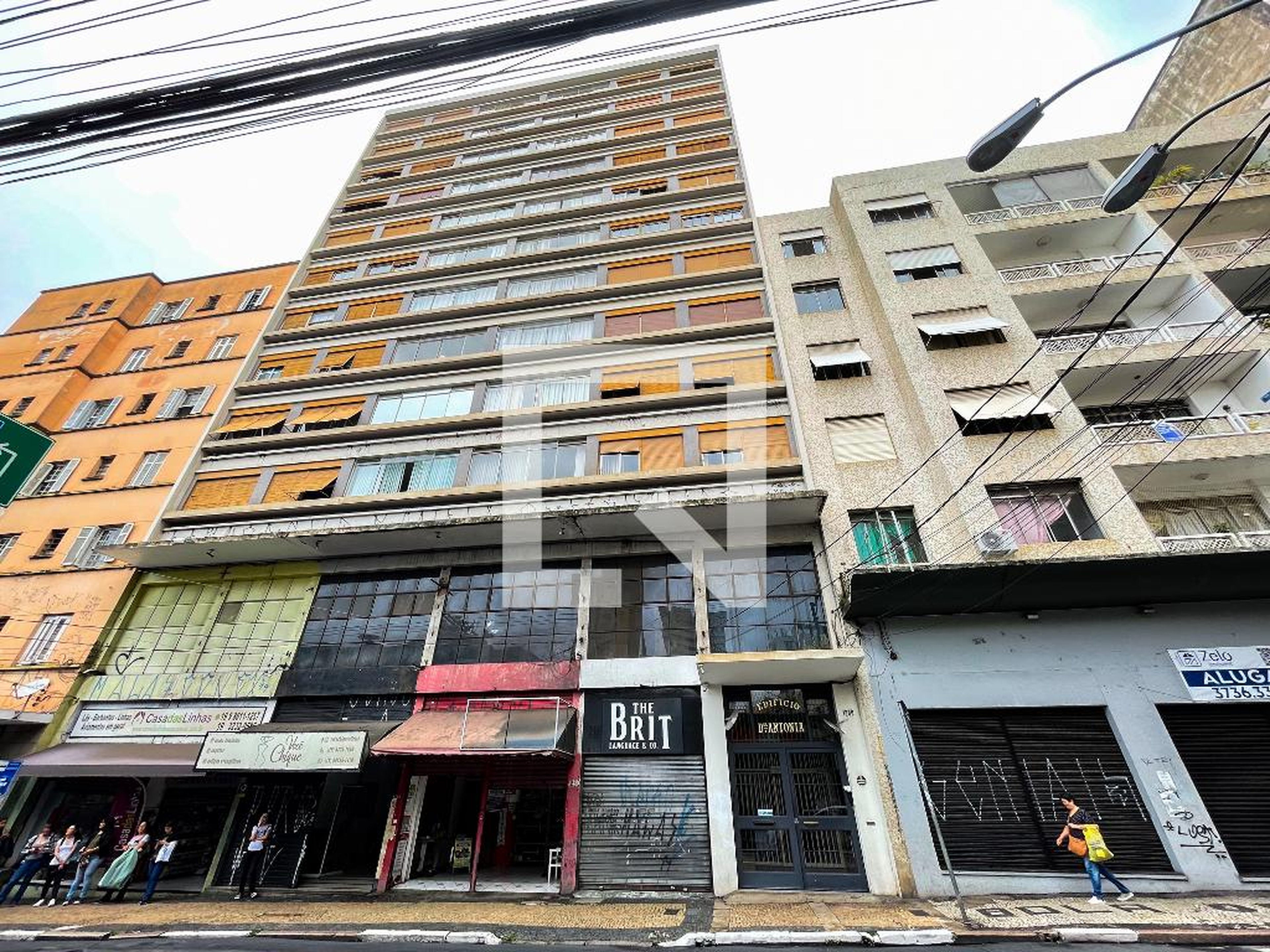 Fachada Condomínio em Rua General Osório, 1280