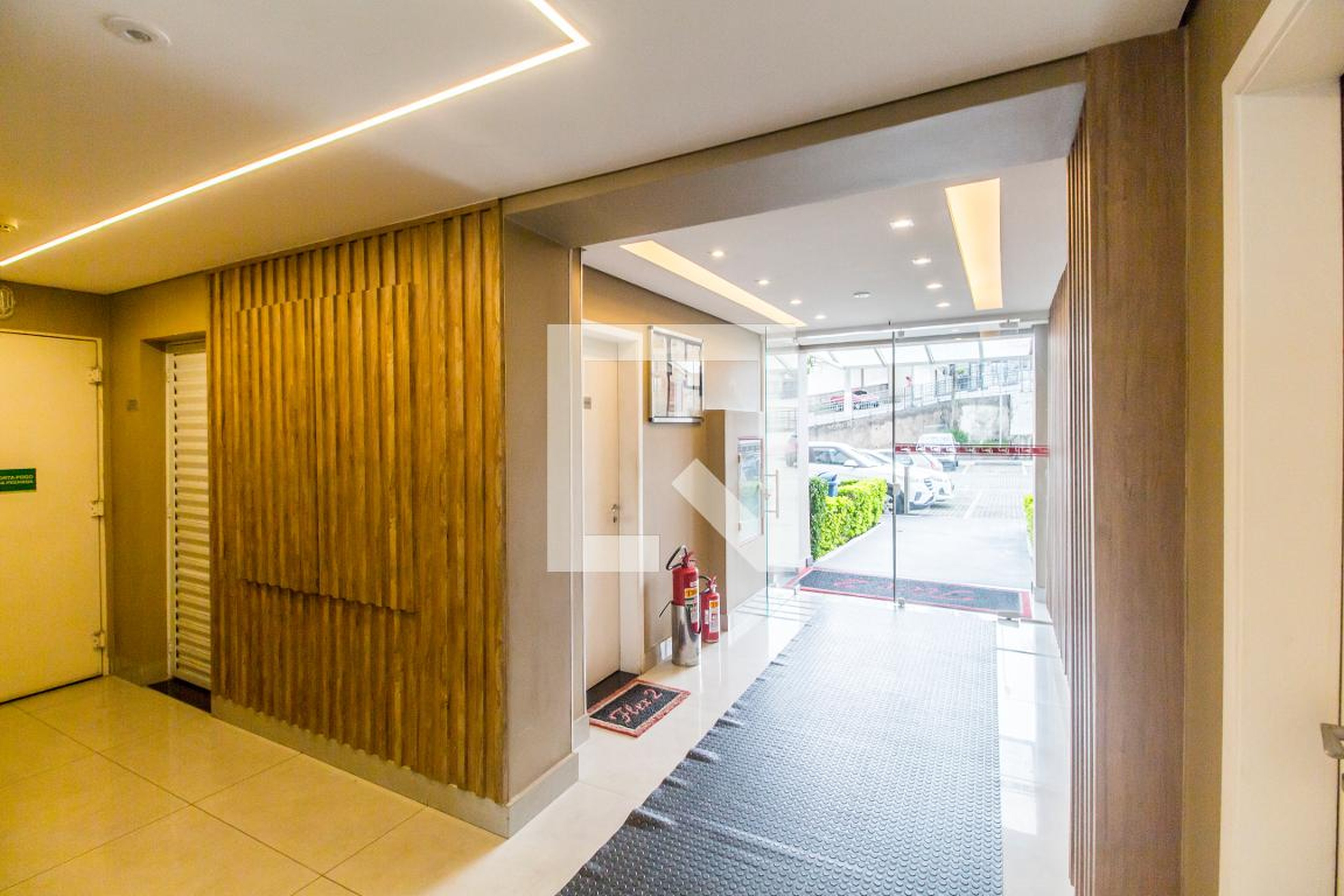 Hall social Condomínio Flex de Carapicuíba II