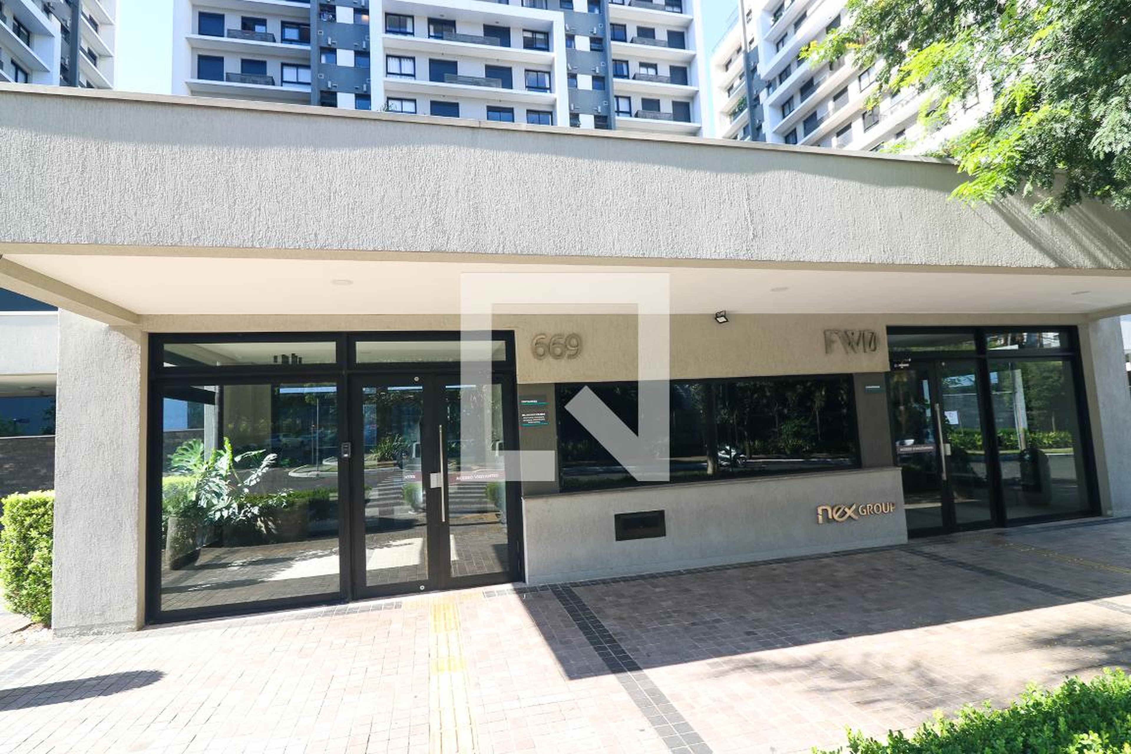 Fachada do Prédio Condomínio FWD