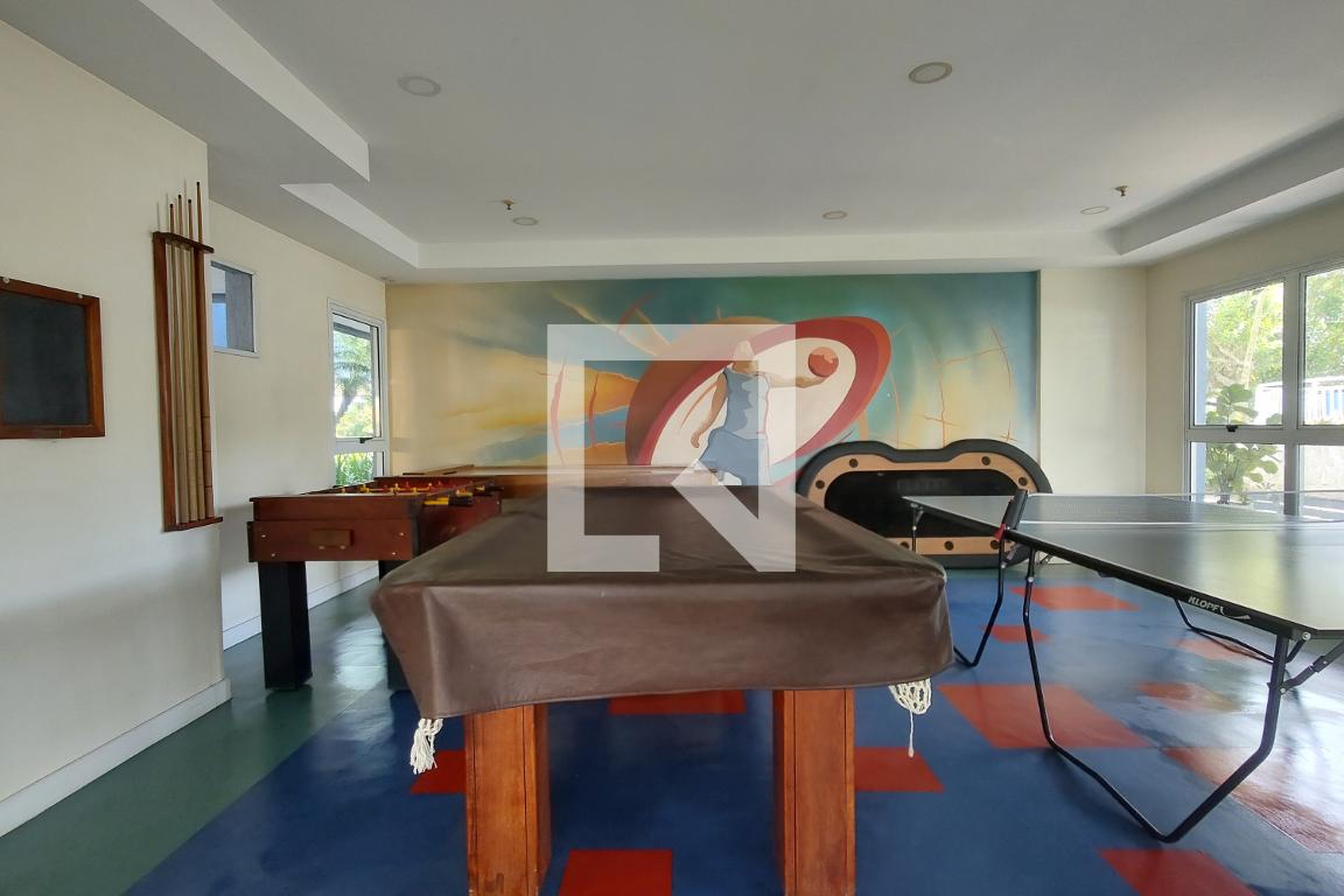 Salão de jogos - Vila do Pan