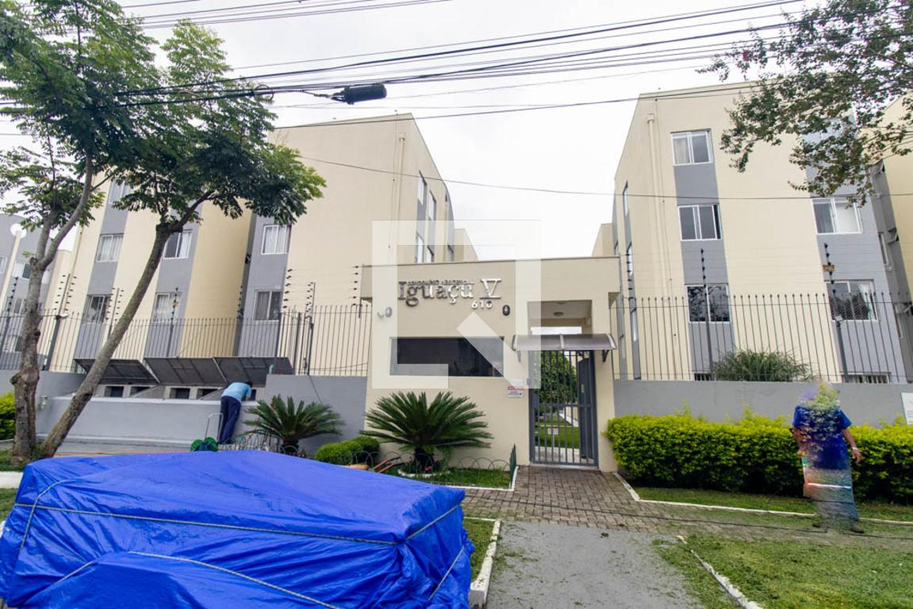 Fachada do Condominio Condomínio Iguaçú V