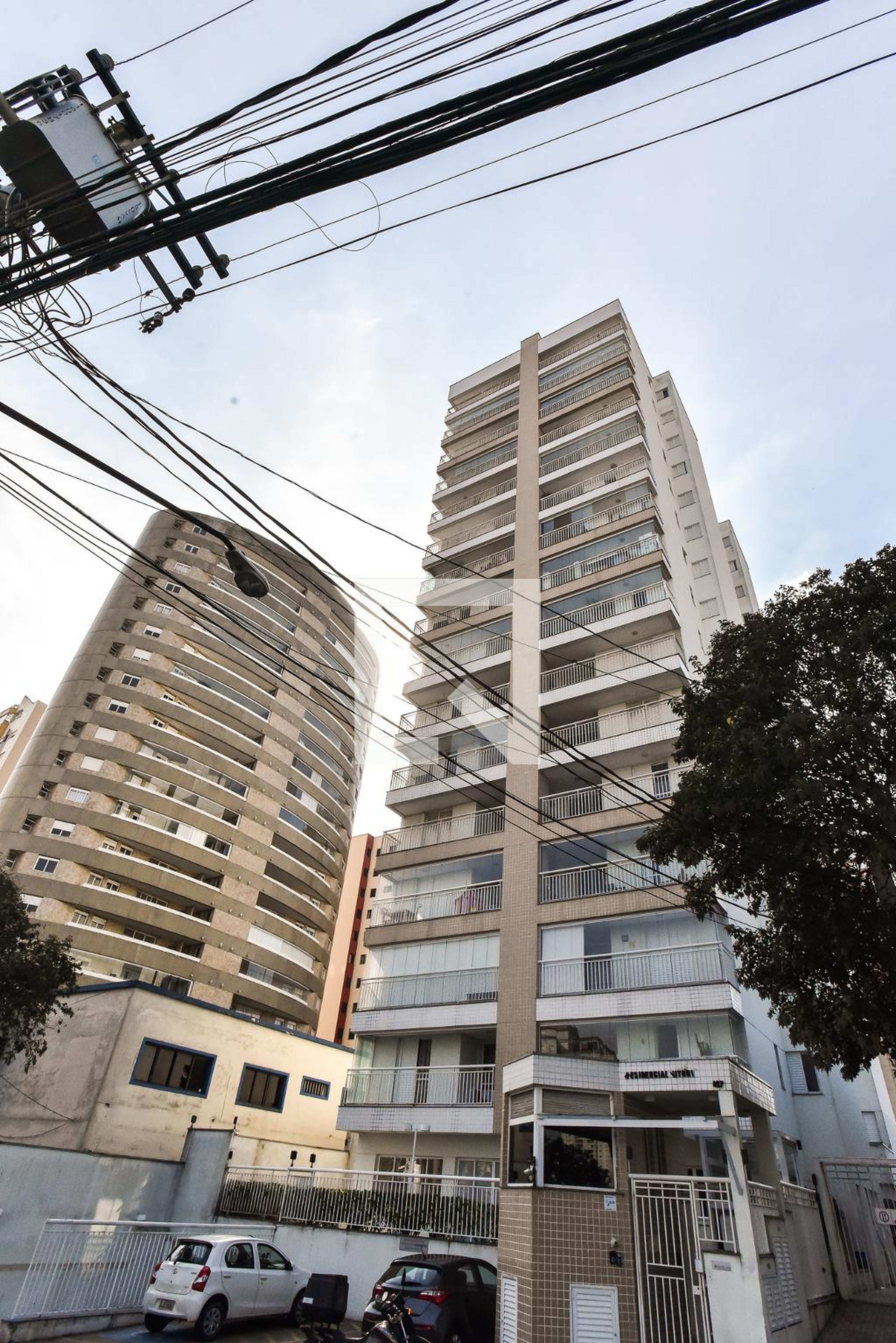 Fachada do Condomínio Residencial Vitória