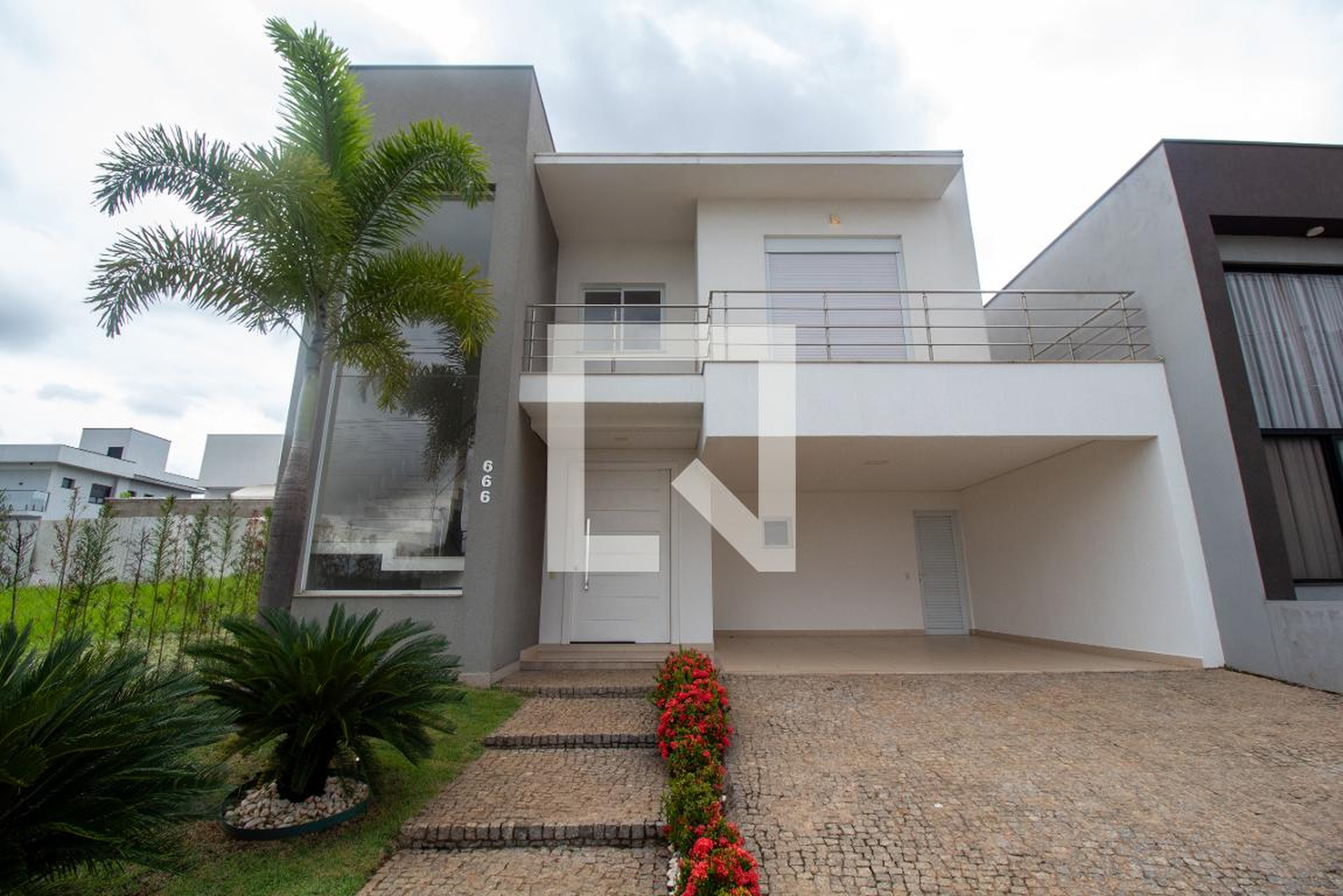 Fachada Condomínio em Avenida José Hoffmann, 666