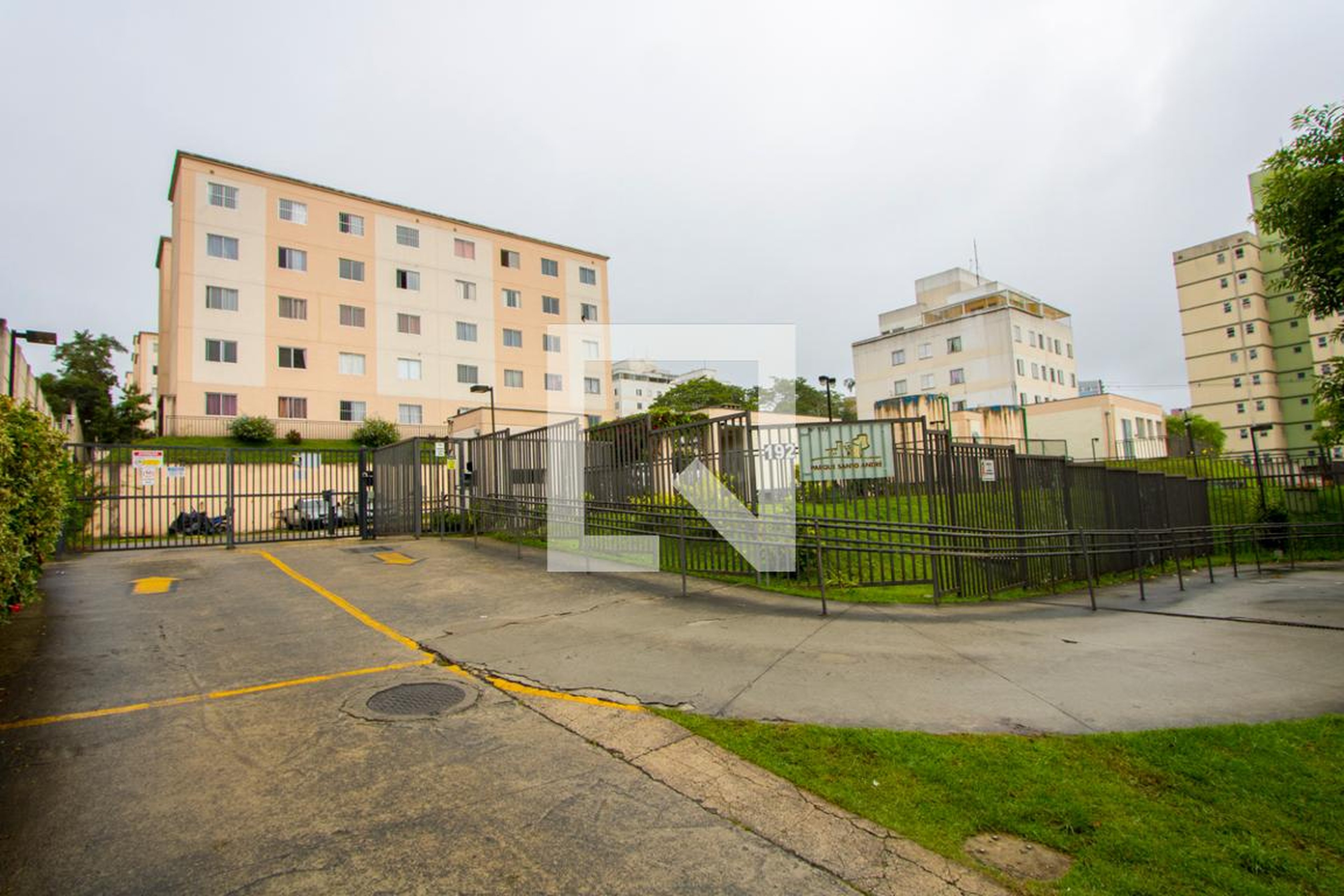 Fachada do condomínio Condomínio Parque Santo André