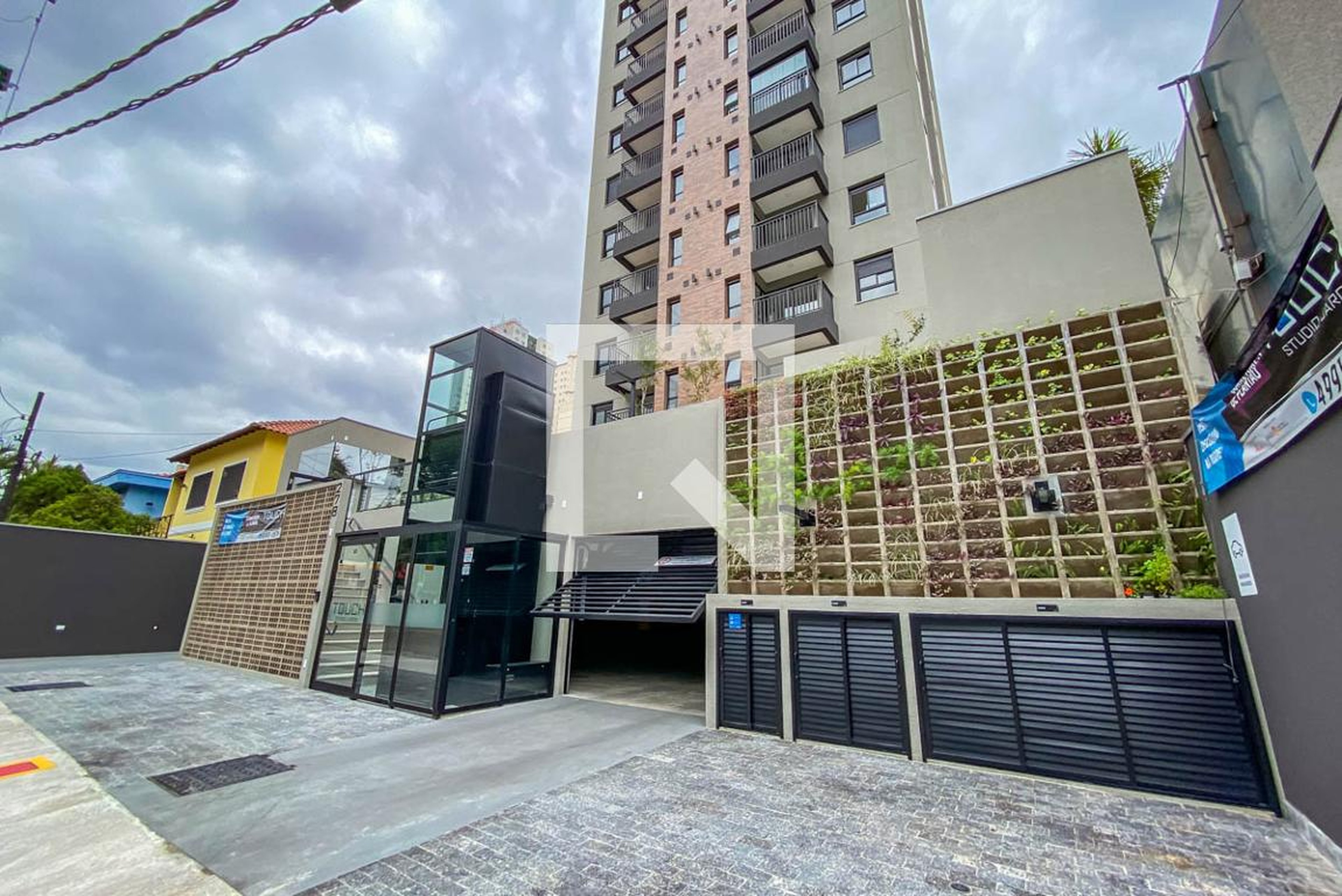 Fachada do Prédio Condomínio Touch Studio Jardim