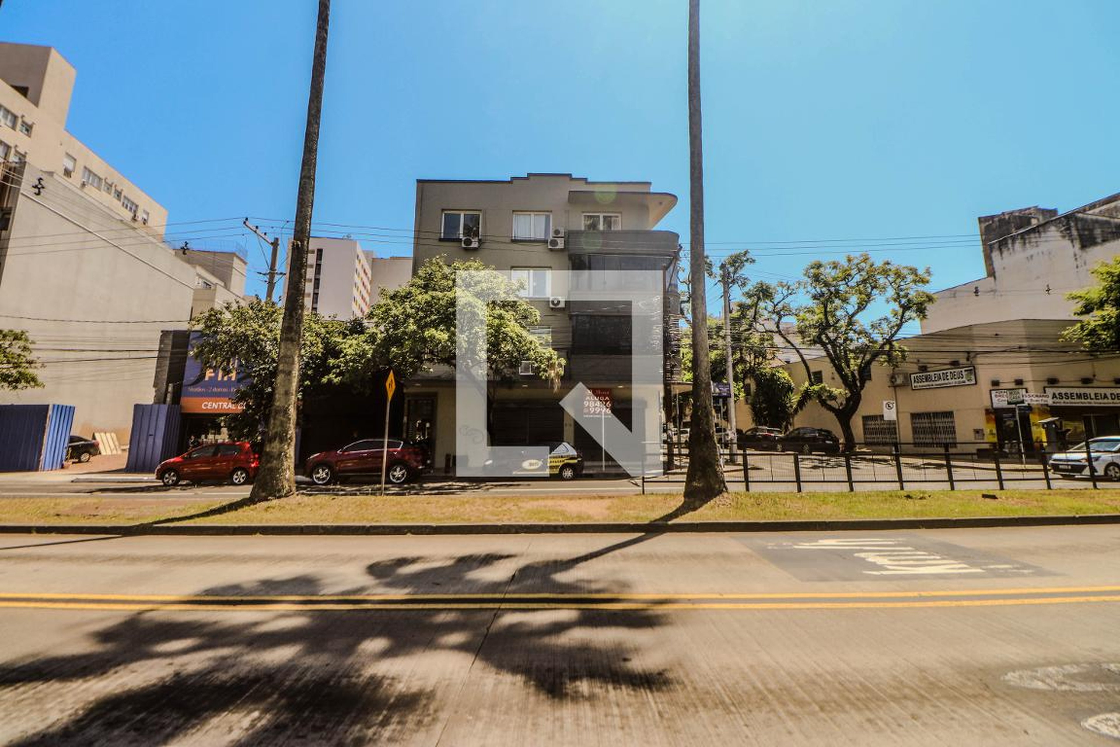 Fachada Condomínio em Avenida Osvaldo Aranha, 580