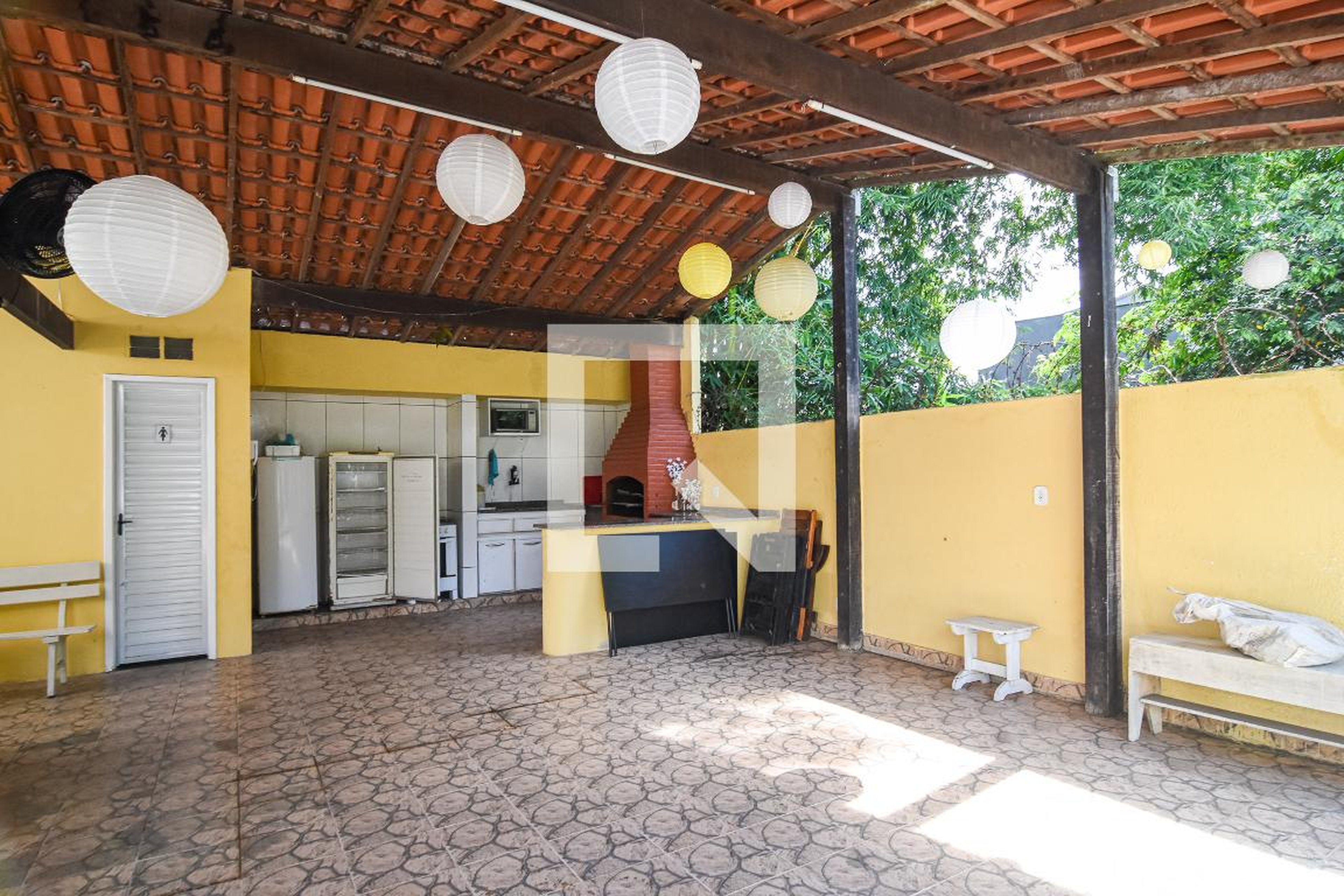 Área comum - Residencial Maria Paula