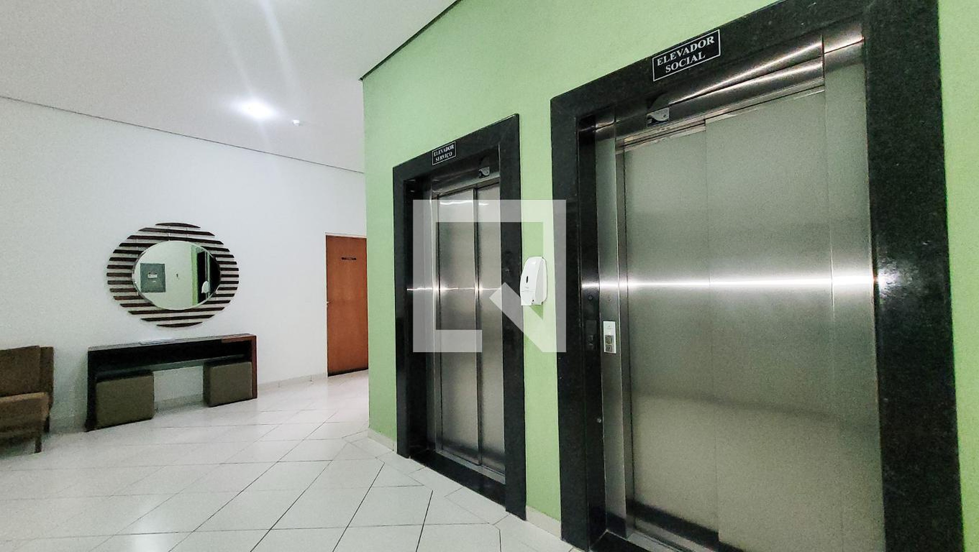 Hall de entrada - Residencial Camila