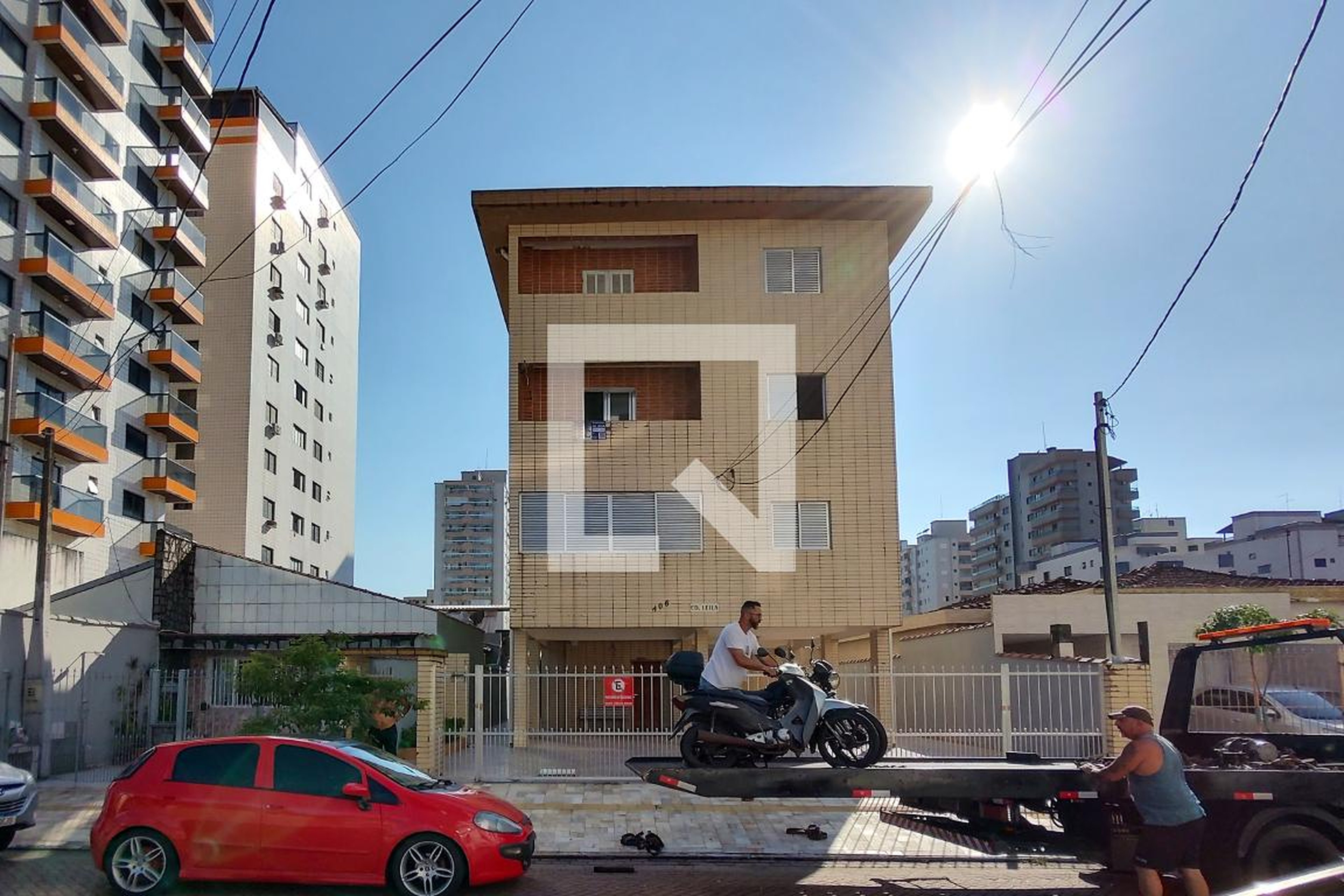 Fachada do Prédio Edifício Leila