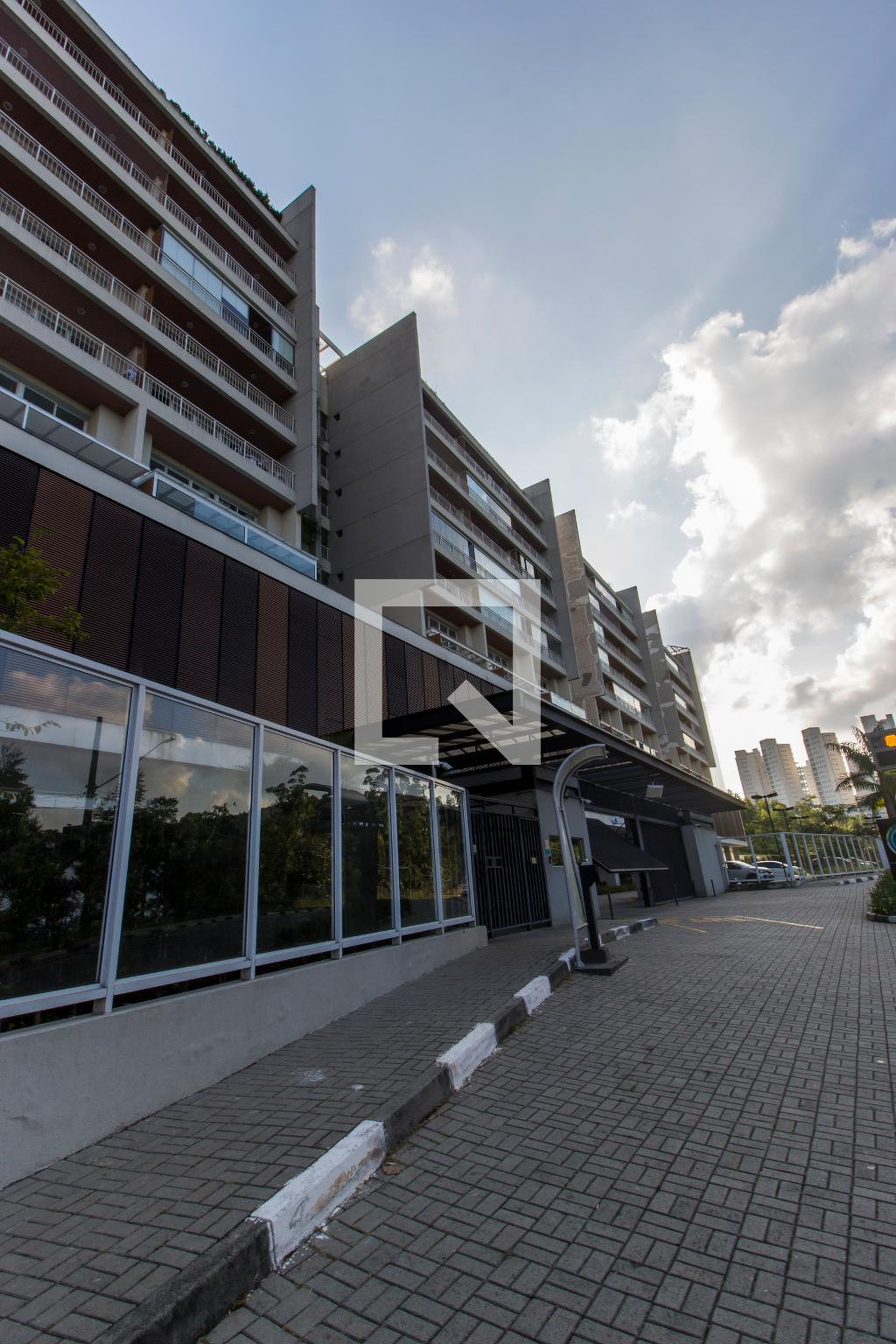 Fachada Condomínio Trix Tamboré