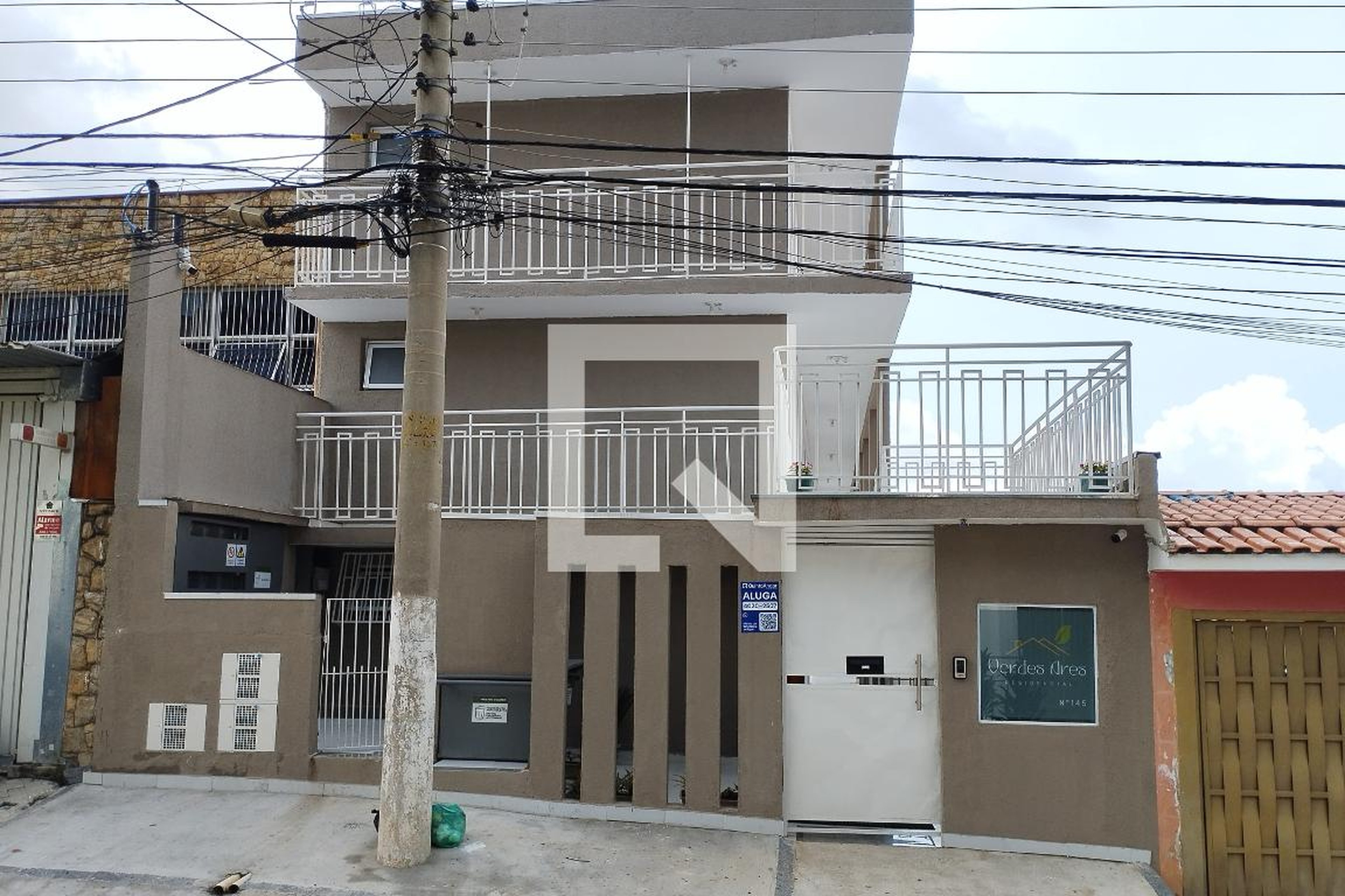 Fachada Condomínio Verdes Area Residencial