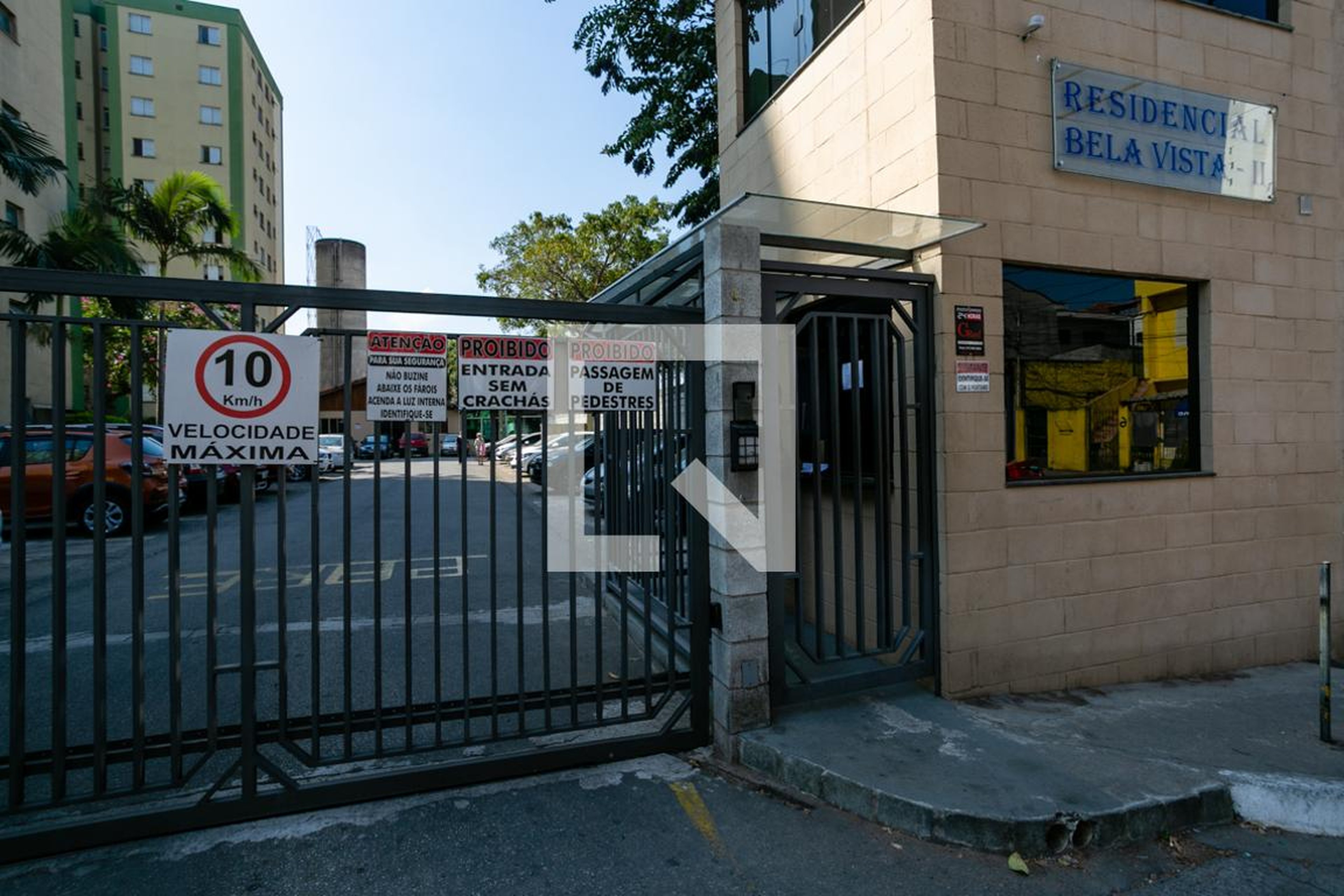 Fachada do condomínio Residencial Bela vista