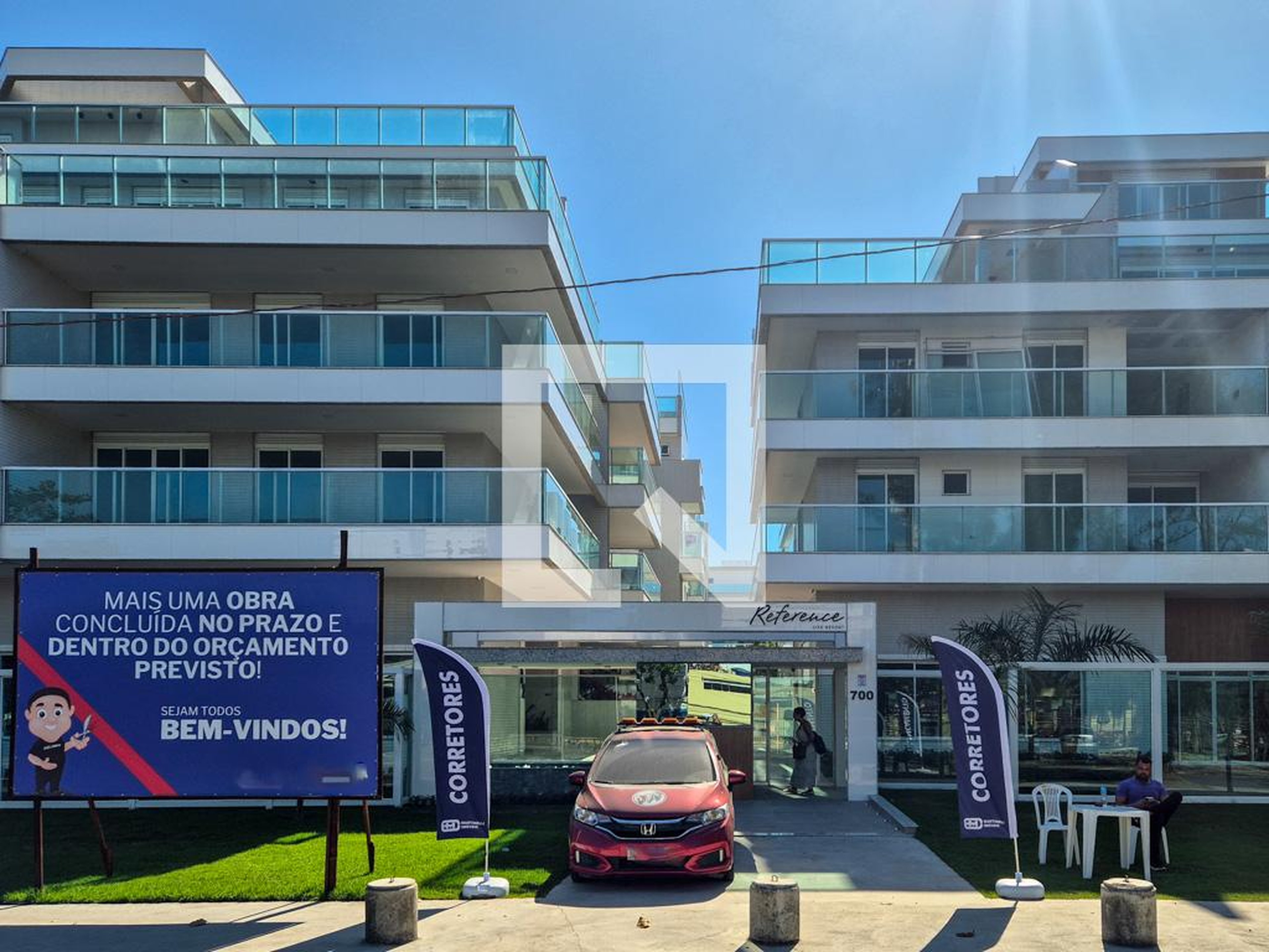 Fachada do Prédio Condomínio Reference Life Resort