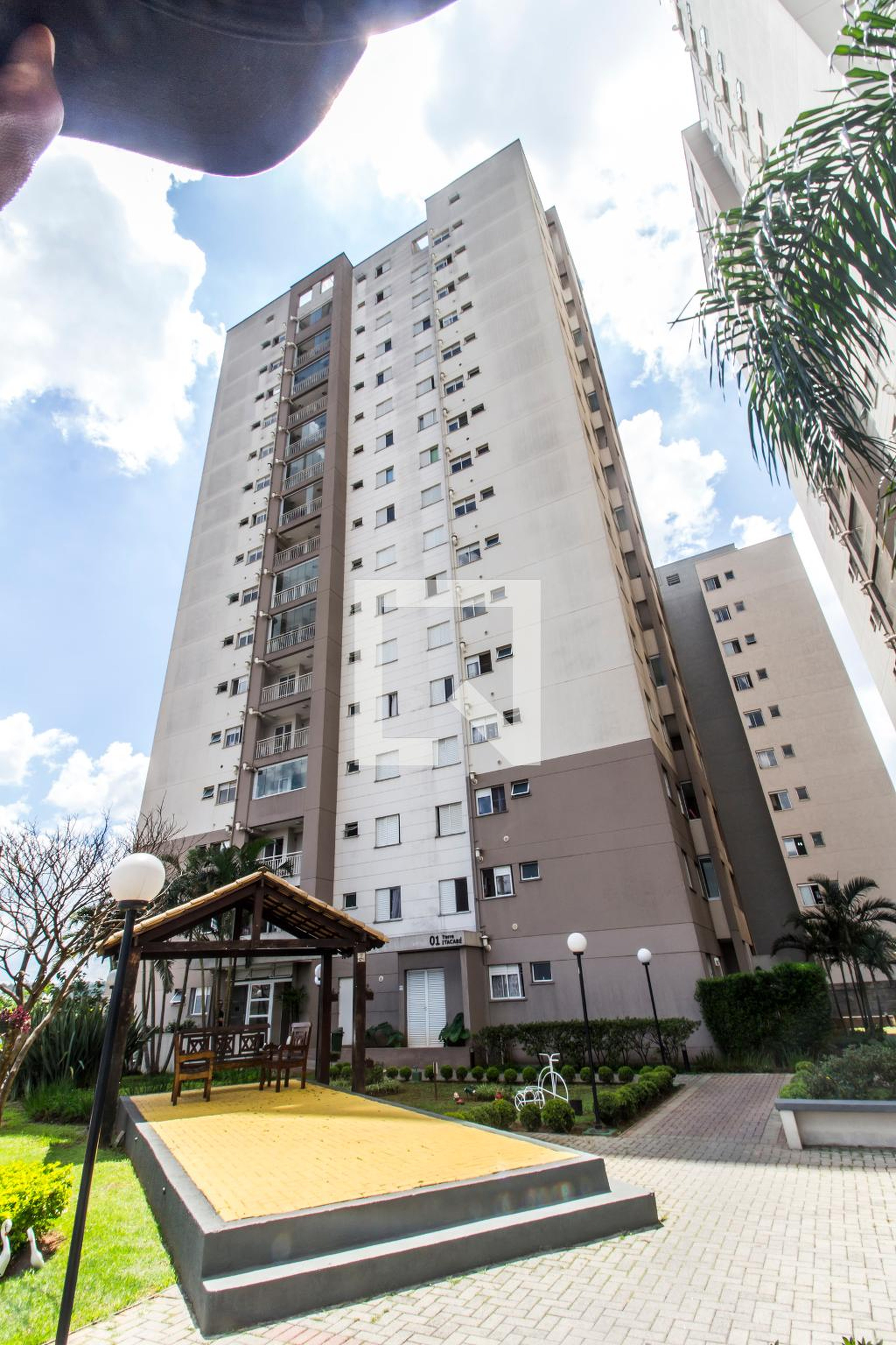 Fachada Condomínio Reserva da Aldeia