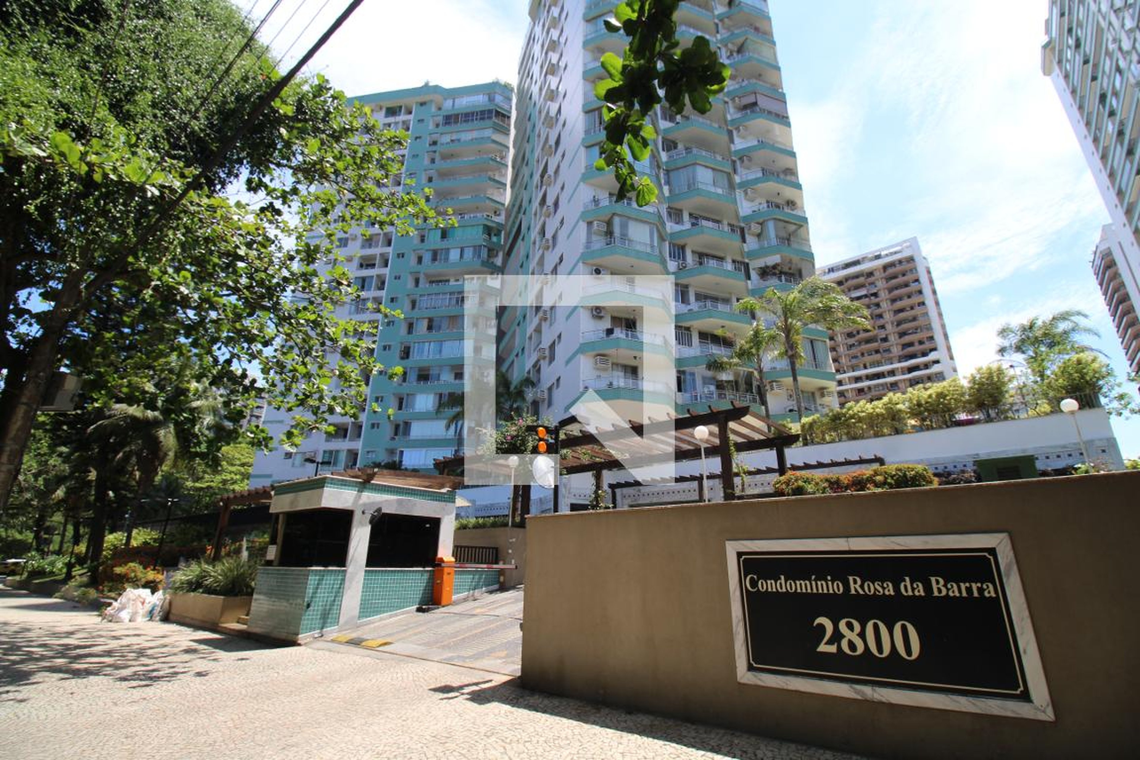 Fachada do Prédio Condomínio Rosa da Barra