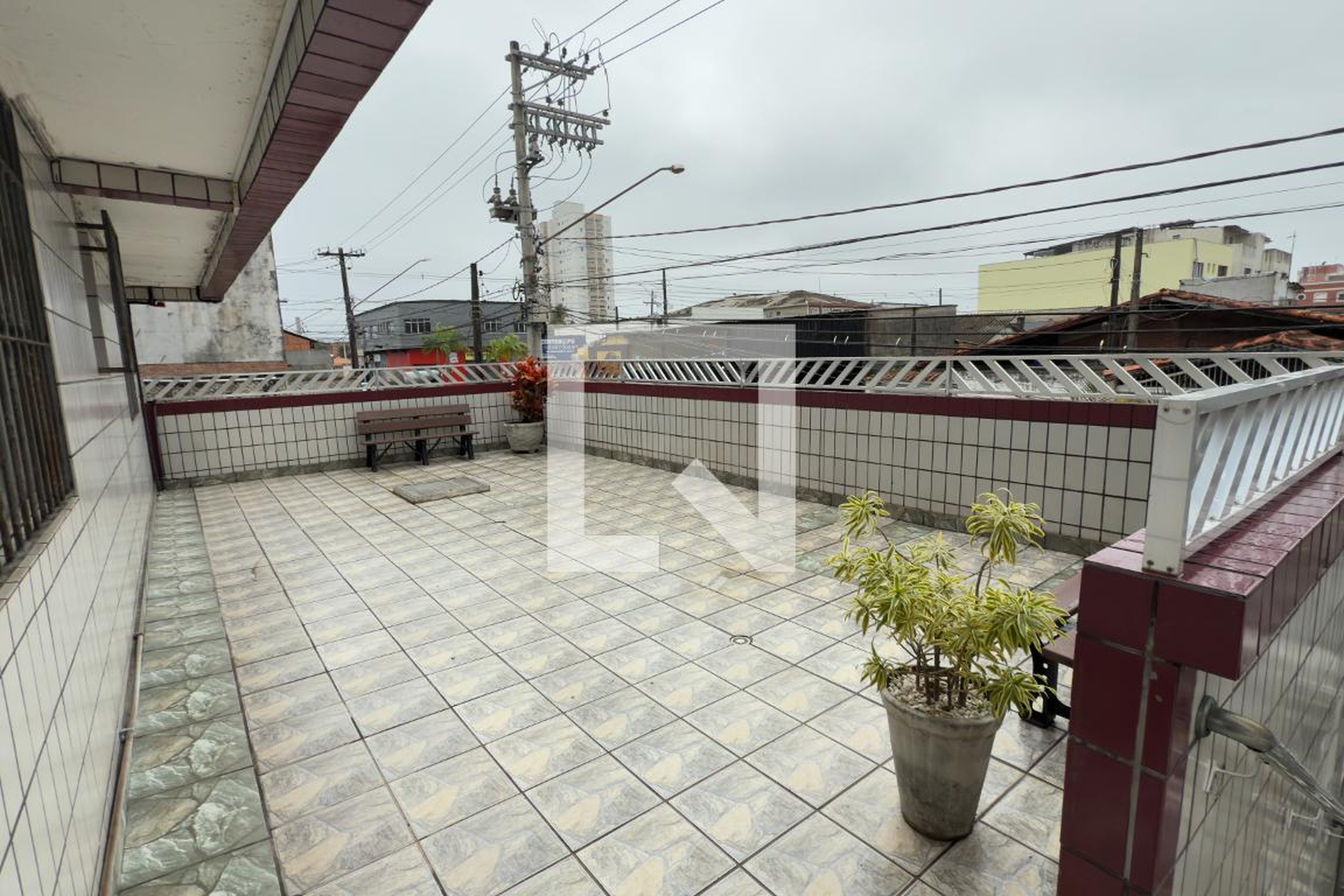 Hall de entrada - Residencial Camila