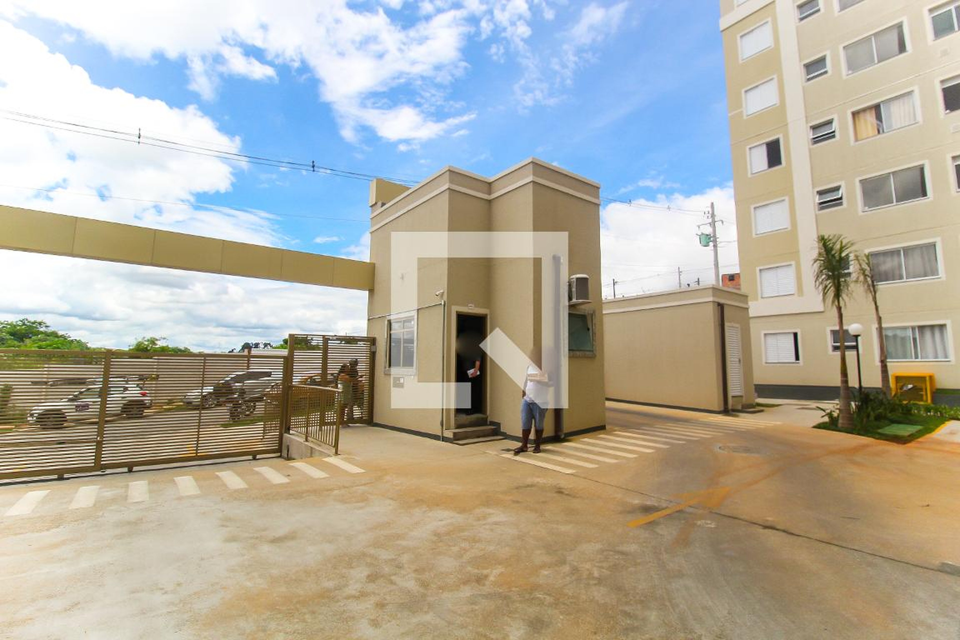 Fachada do Condomínio Residencial Cerejeiras