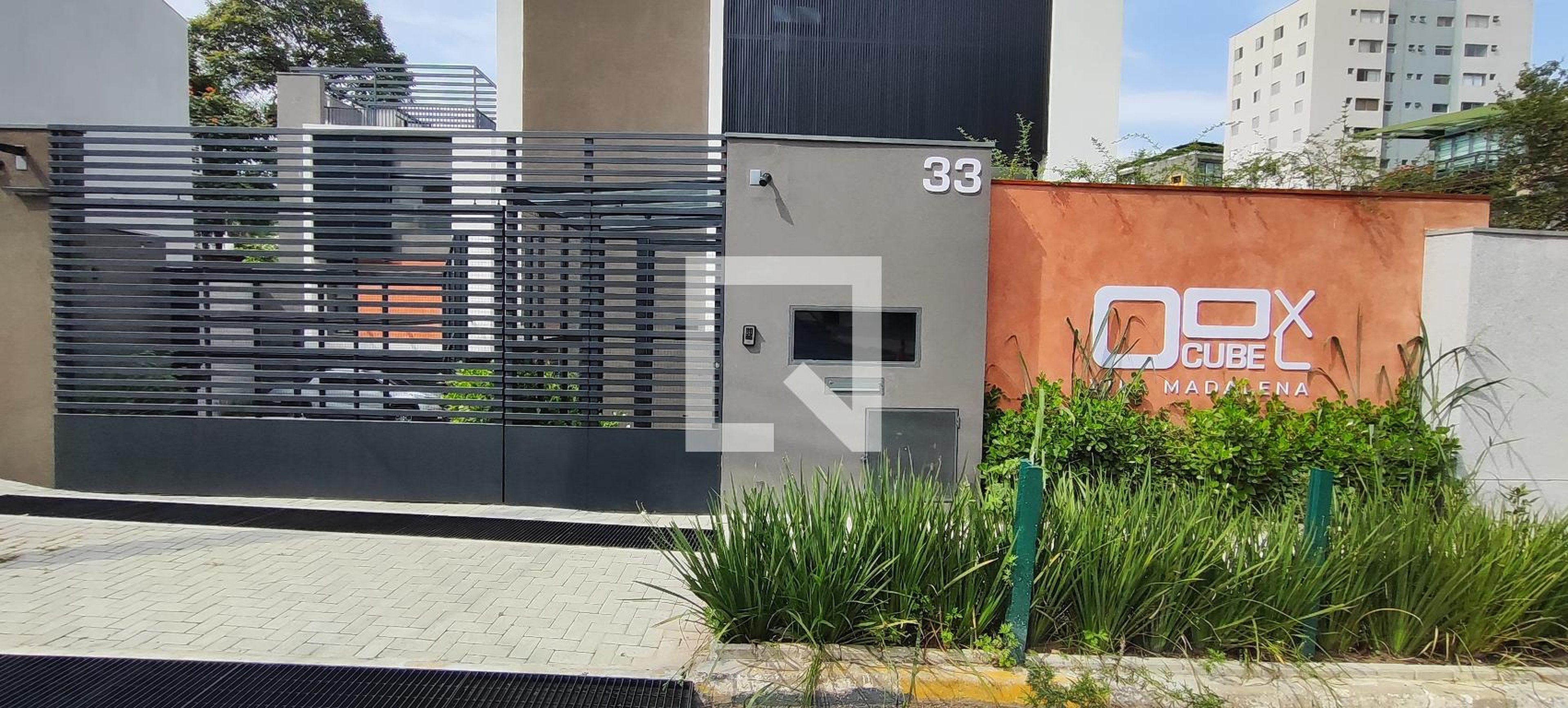 Fachada Condomínio CUBE XL Vila Madalena