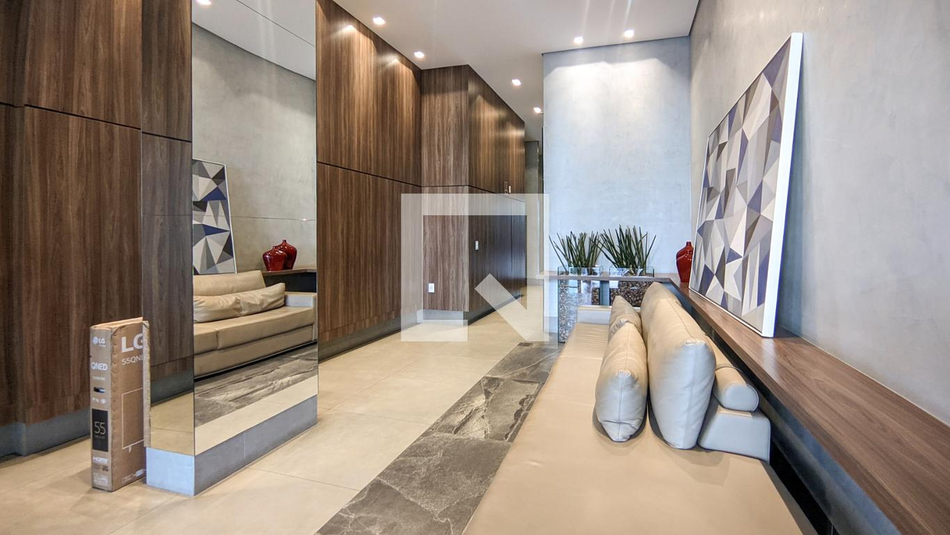 Hall de entrada - Edifício Terrazzo Palmares