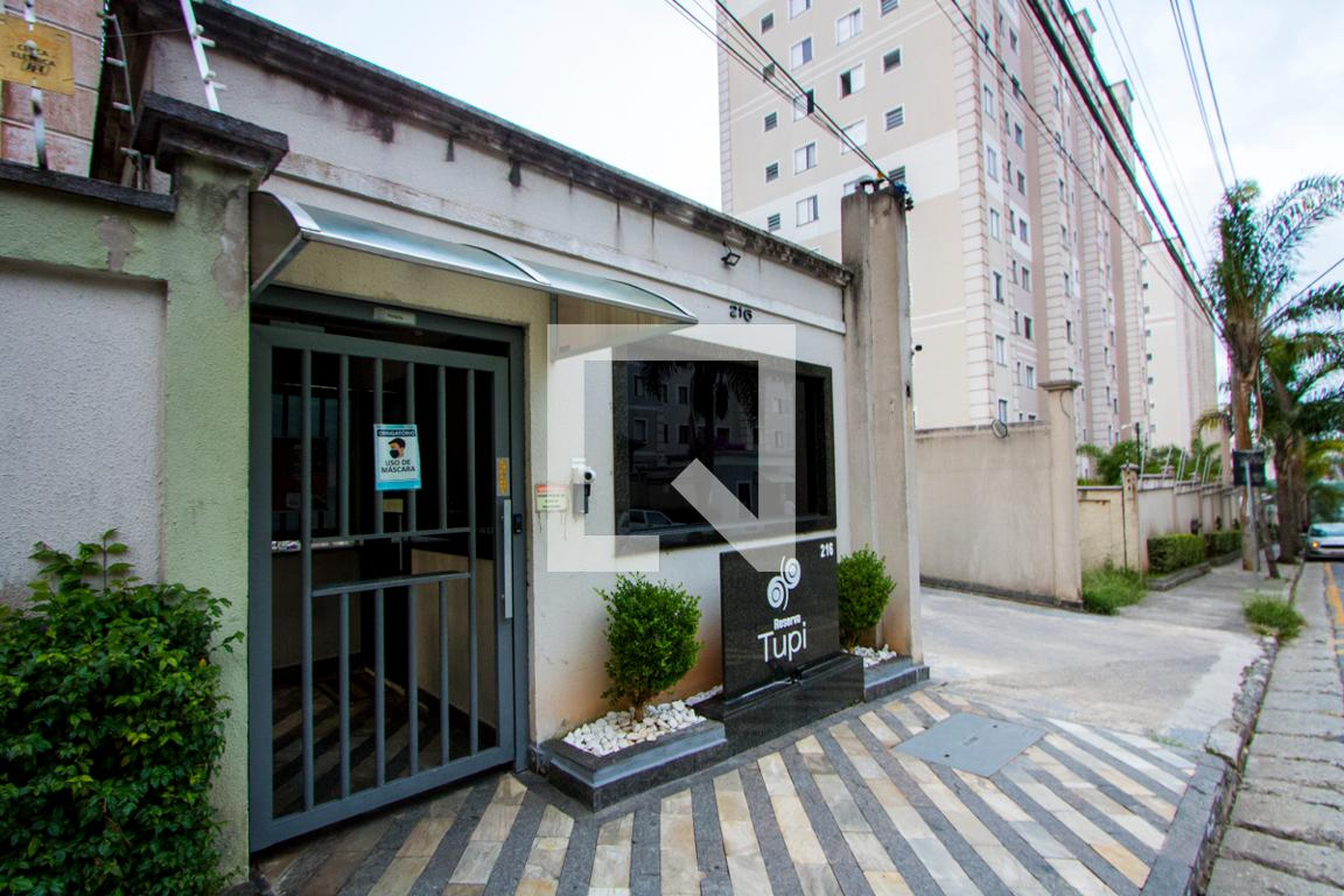 Fachada Condomínio Reserva Tupi